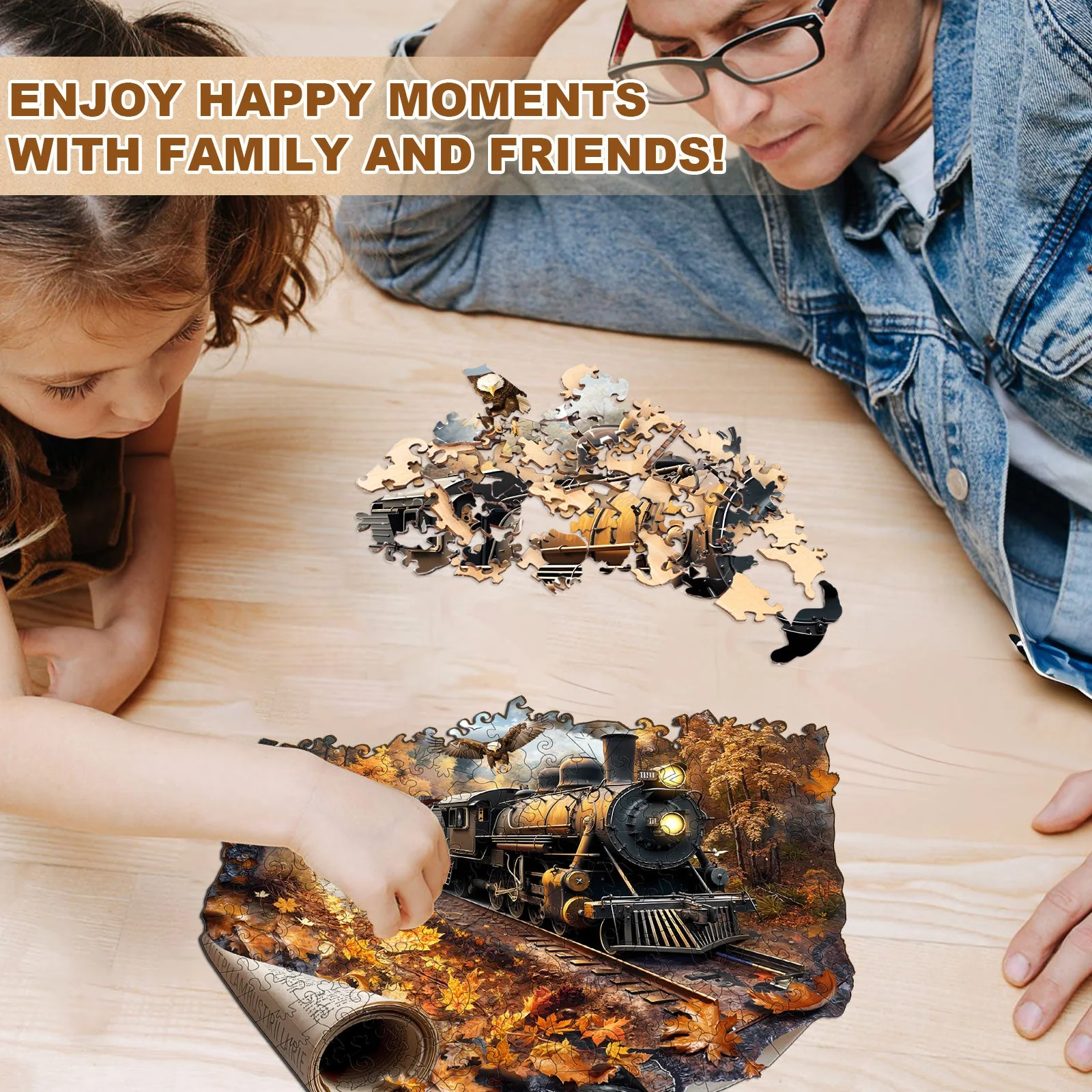Journey of Autumn Wooden Jigsaw Puzzle - Image 10