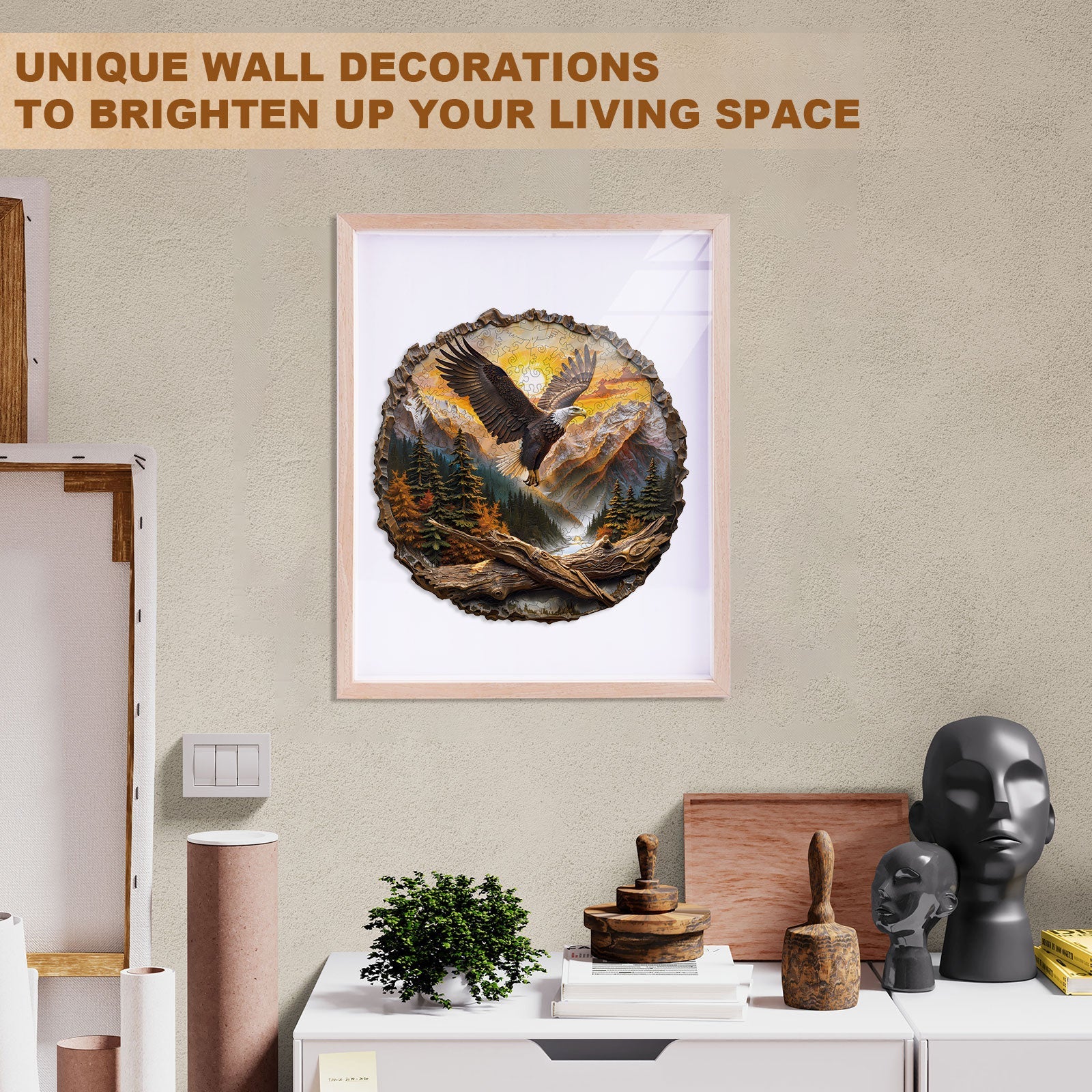 King of the Sky Wooden Jigsaw Puzzle - Image 10