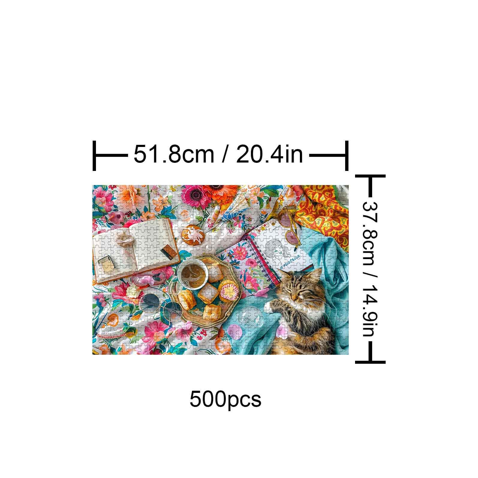 Leisure Time 500 / 1000 Piece Puzzle - Image 4