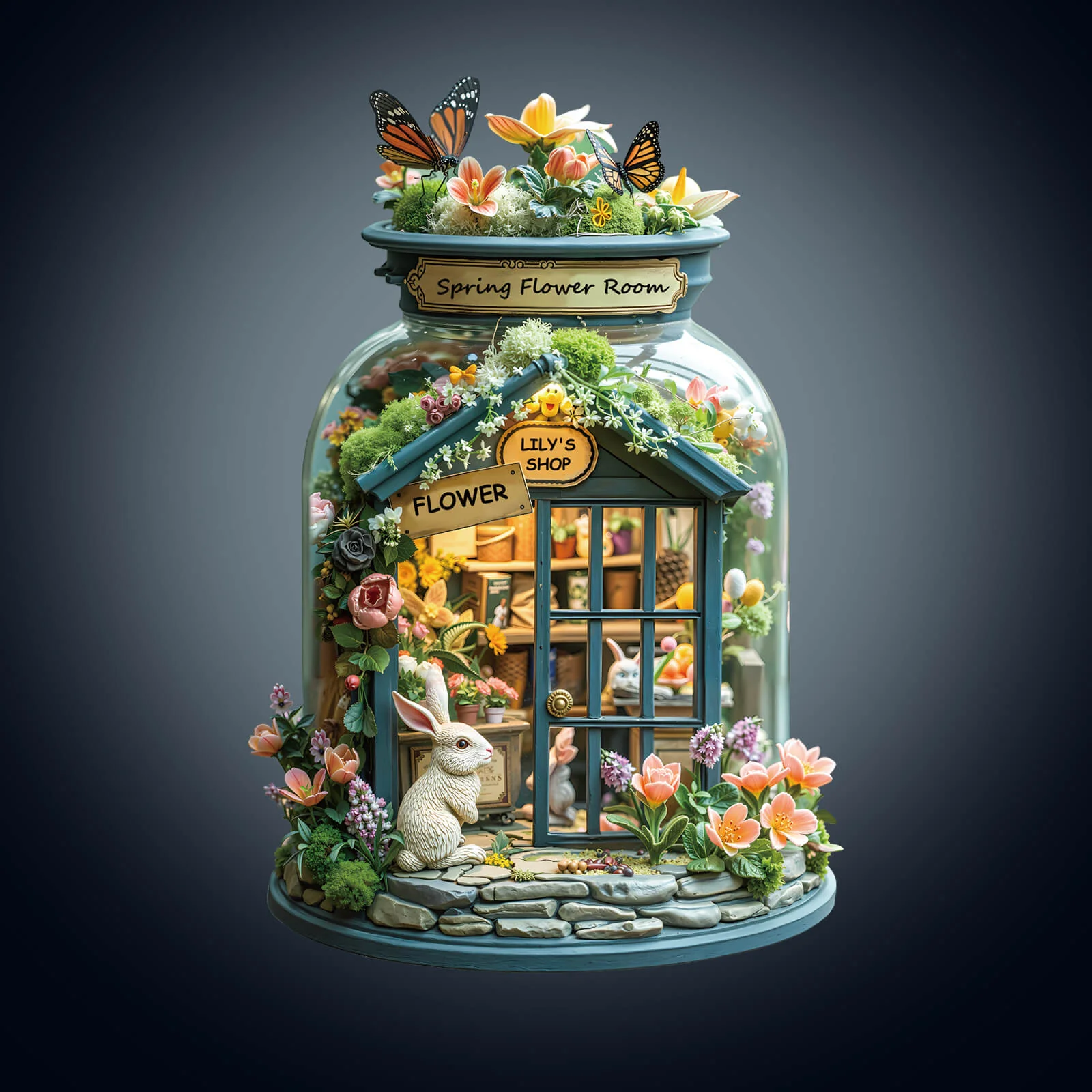 Lily's Flower Shop Wooden Jigsaw Puzzle - Image 4
