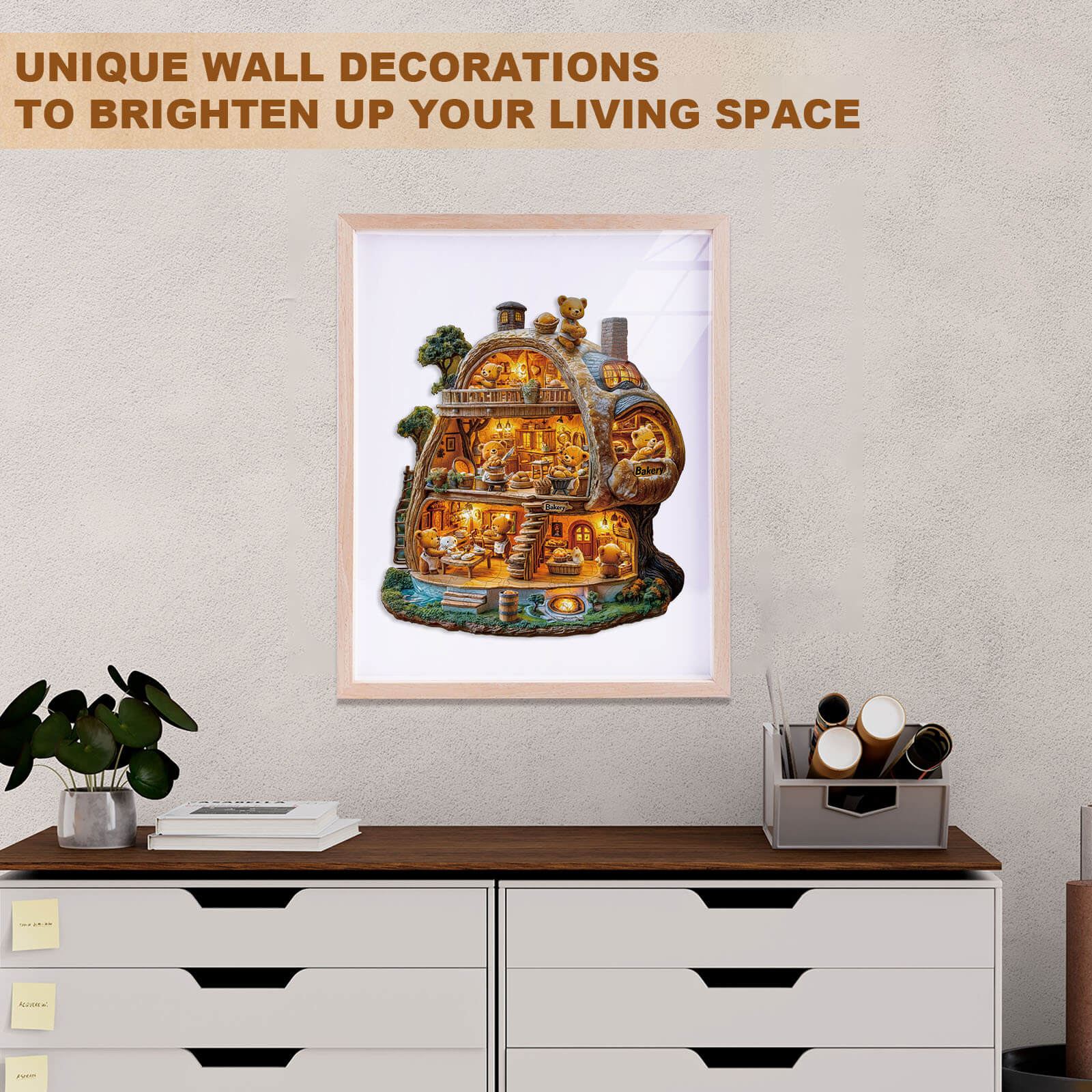 Little Bear Bakery Wooden Jigsaw Puzzle - Image 12