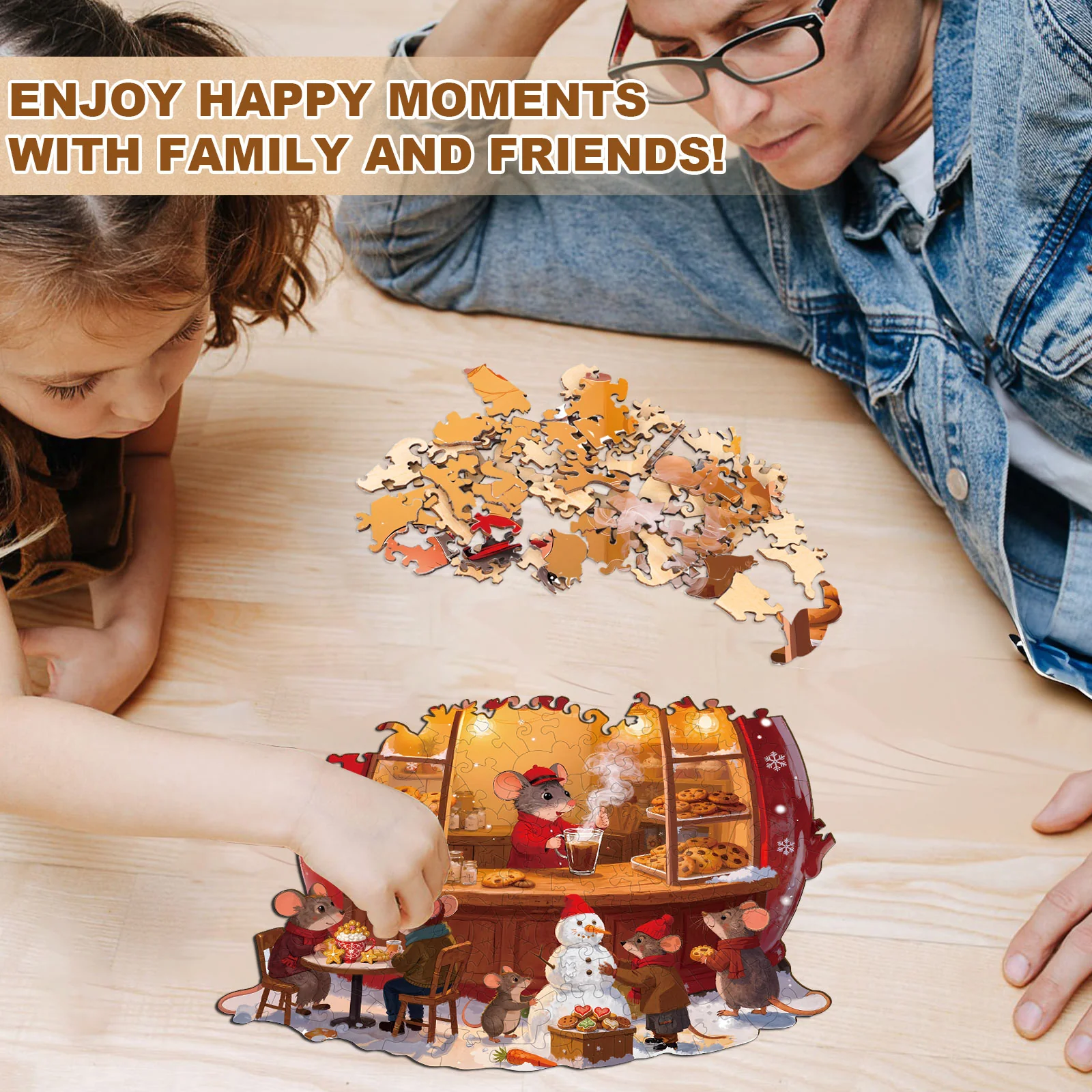 Little Mouse Bakery Wooden Jigsaw Puzzle - Image 8
