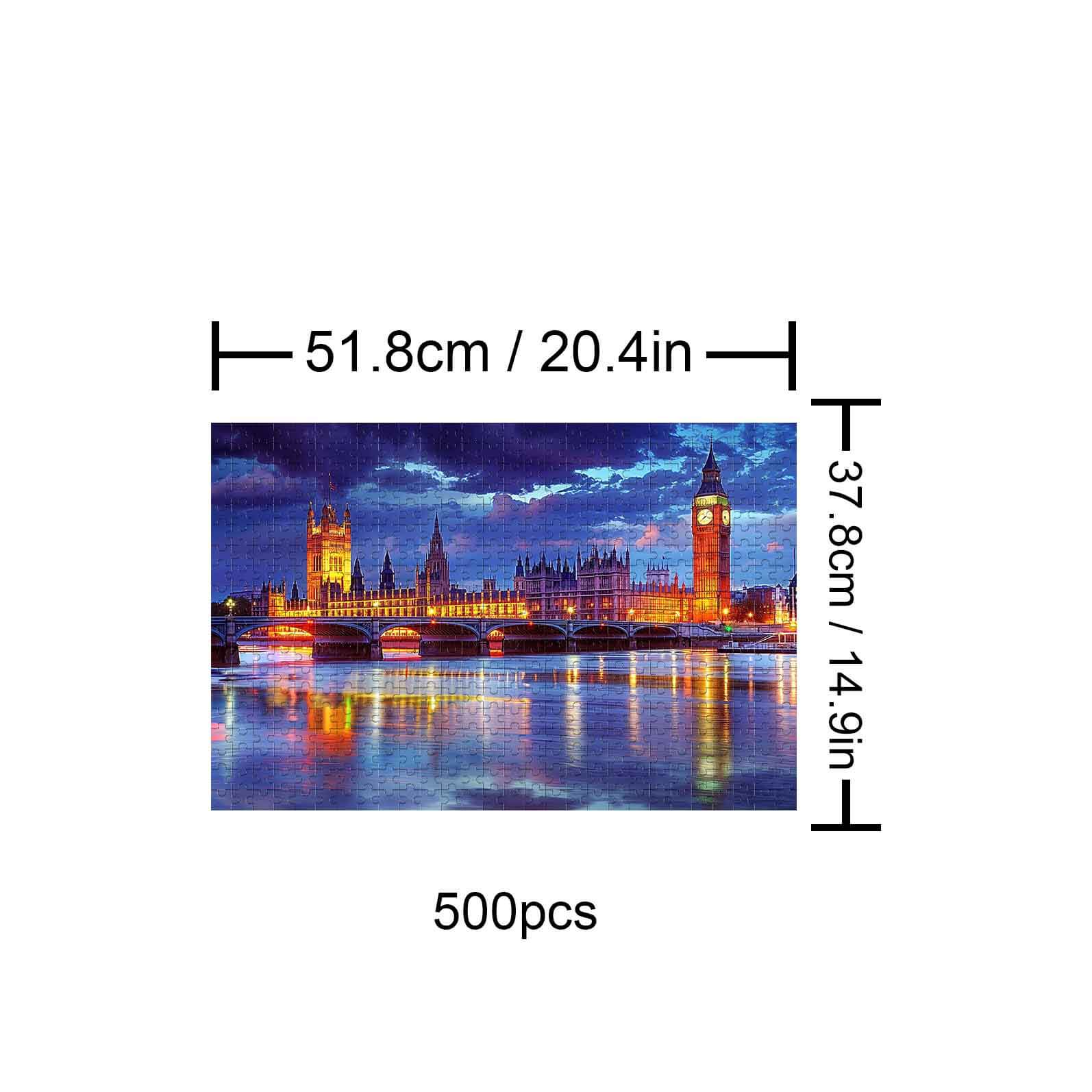 London Riverside Sunset 500 / 1000 Piece Puzzle - Image 5