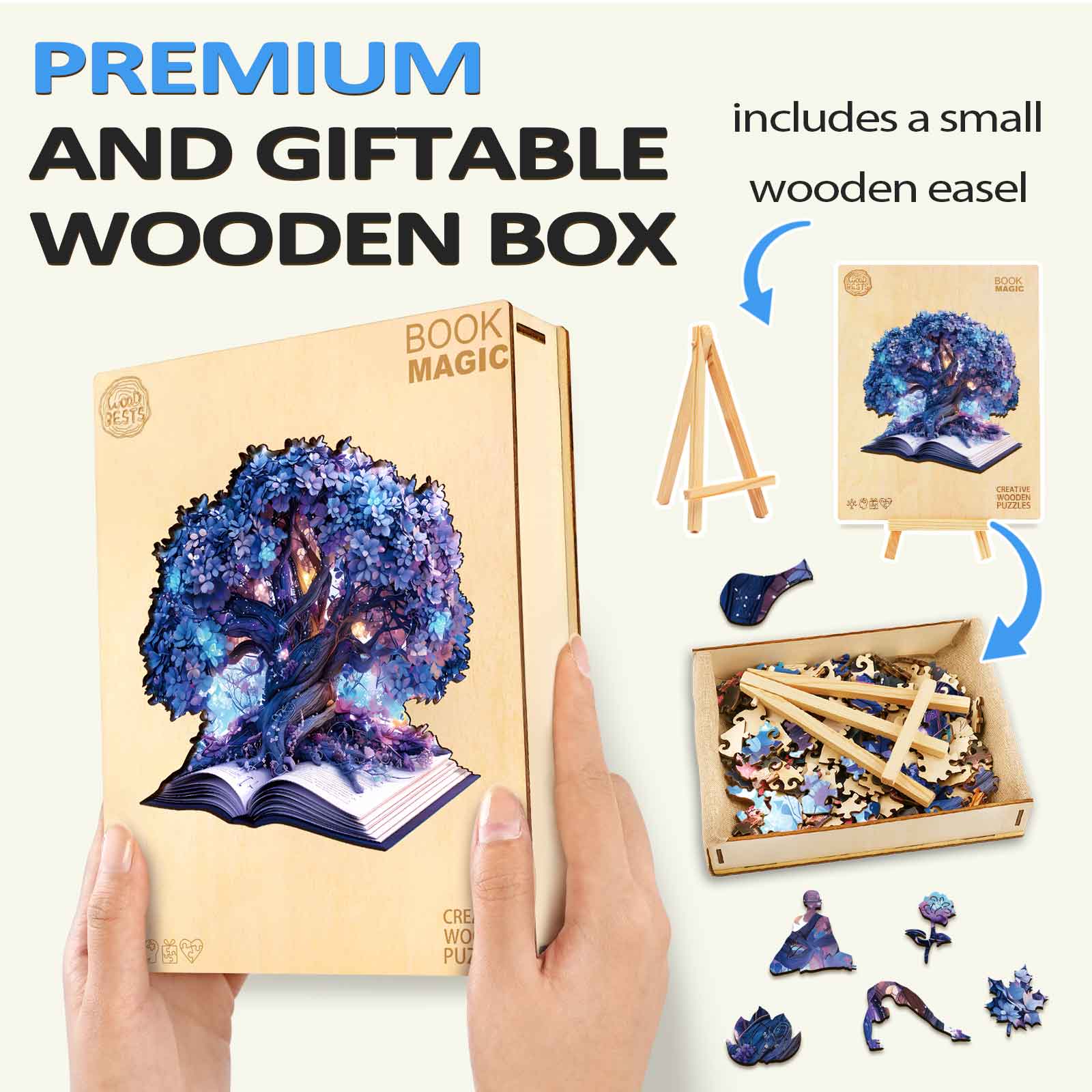 Magic Book Wooden Jigsaw Puzzle - Image 7