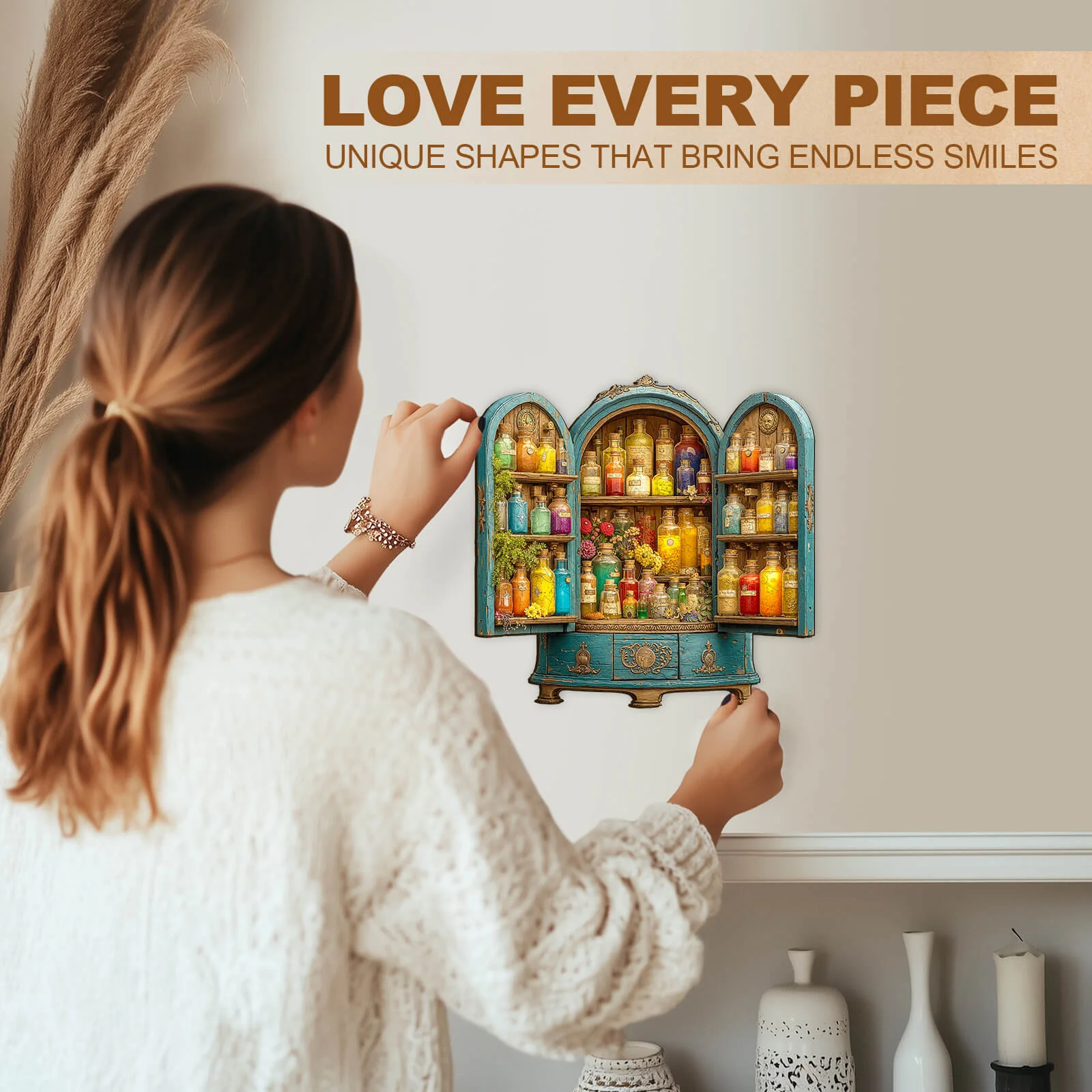Magic Cabinet Wooden Jigsaw Puzzle - Image 10