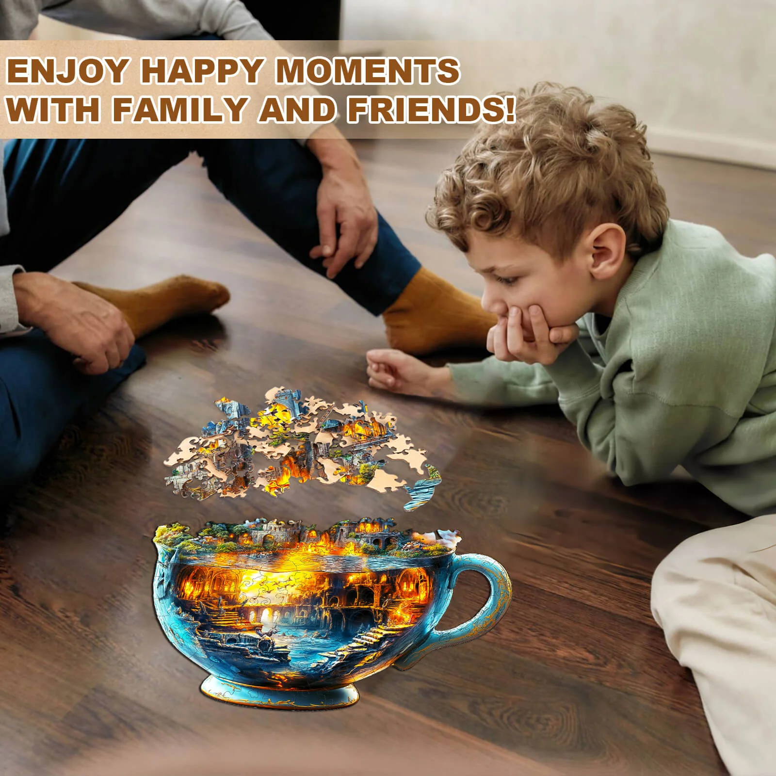 Magic cup-1 Wooden Jigsaw Puzzle - Image 10