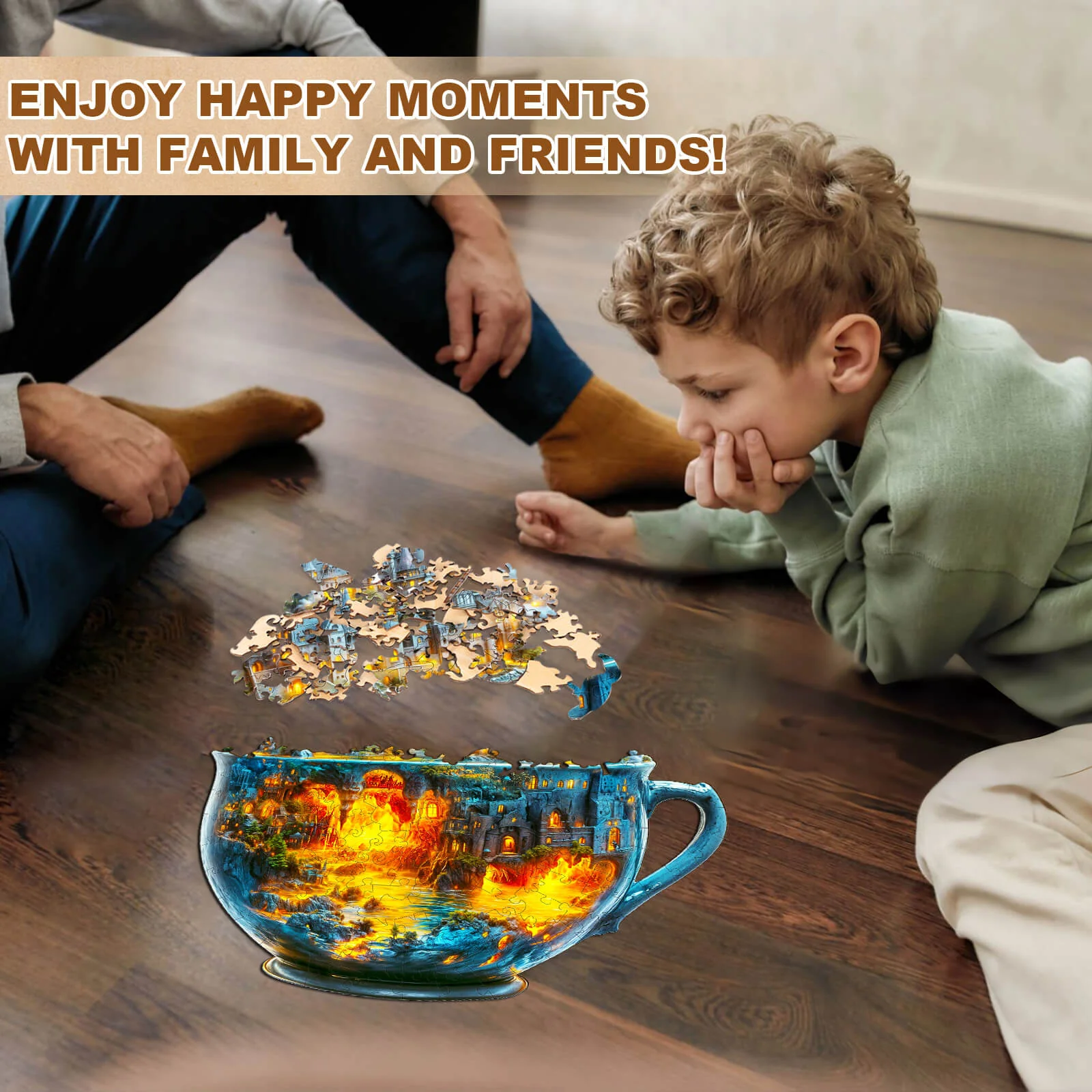 Magic cup-2 Wooden Jigsaw Puzzle - Image 10
