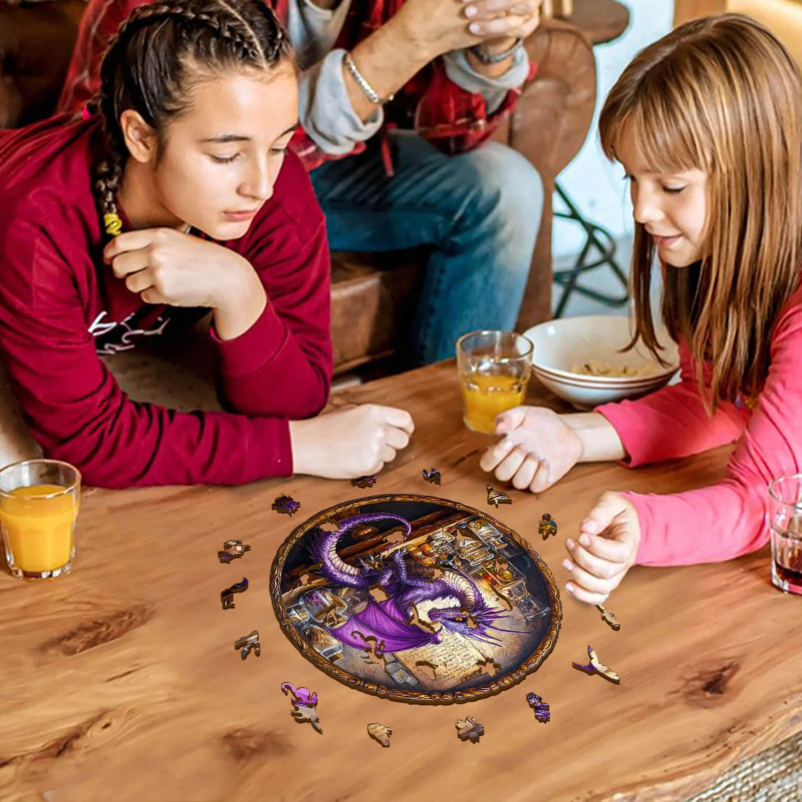 Magic Dragon Wooden Jigsaw Puzzle - Image 9