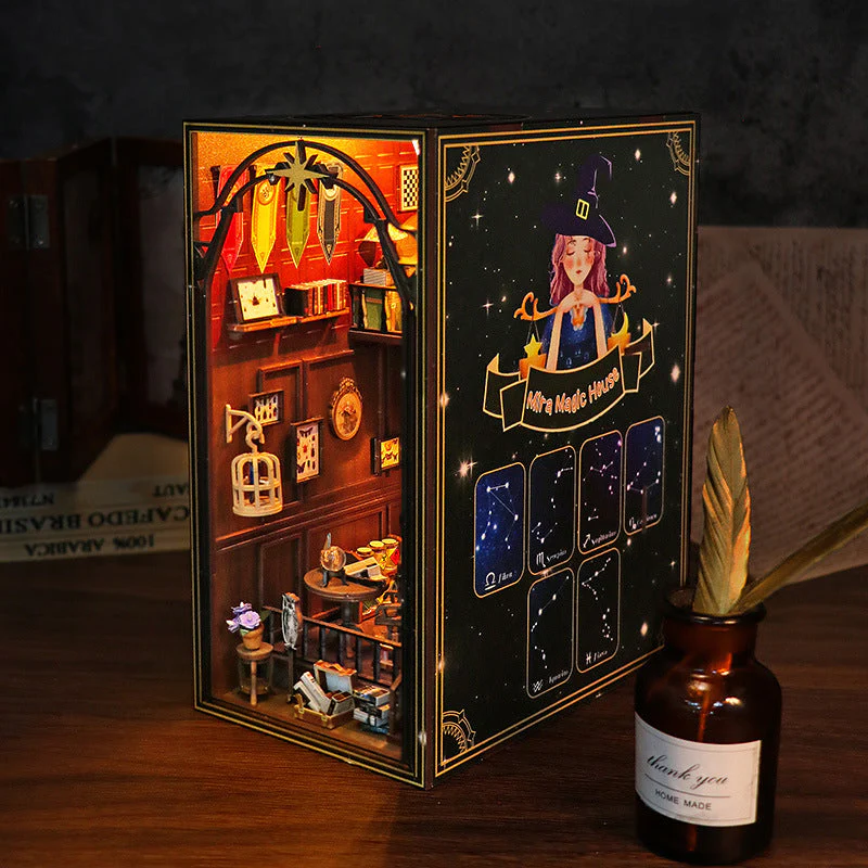 Magic Pharmacist - DIY Book Nook Kit,3D Wooden Puzzle - Image 3