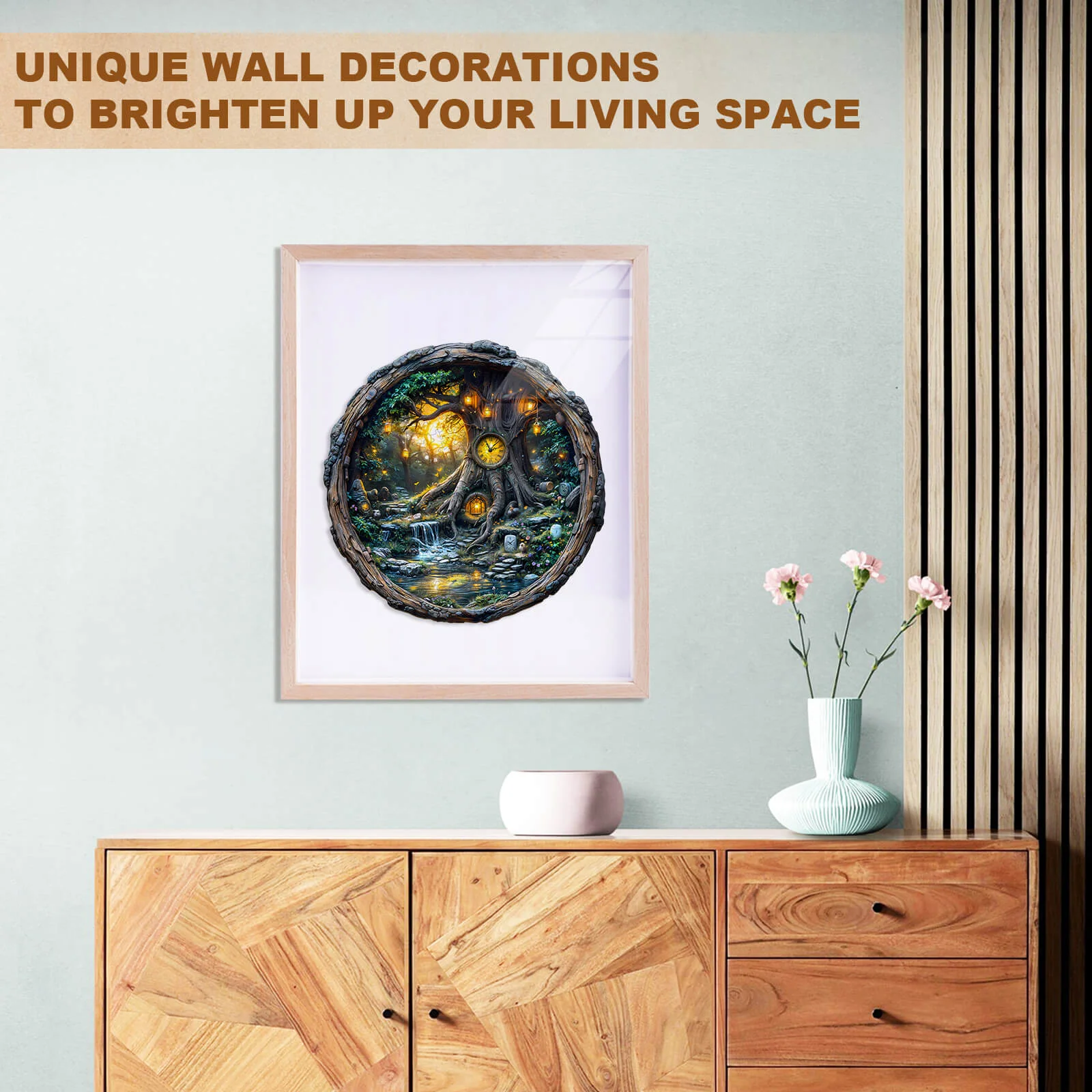 Magic time tree Wooden Jigsaw Puzzle - Image 11