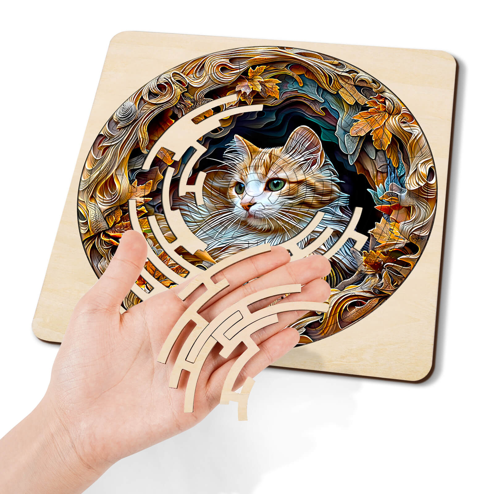 Maze Puzzles-Autumn Cat - Image 7