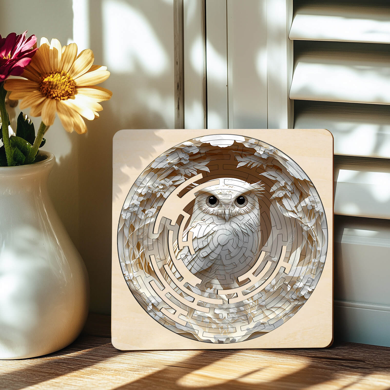 Maze Puzzles-Elegant Owl - Image 4