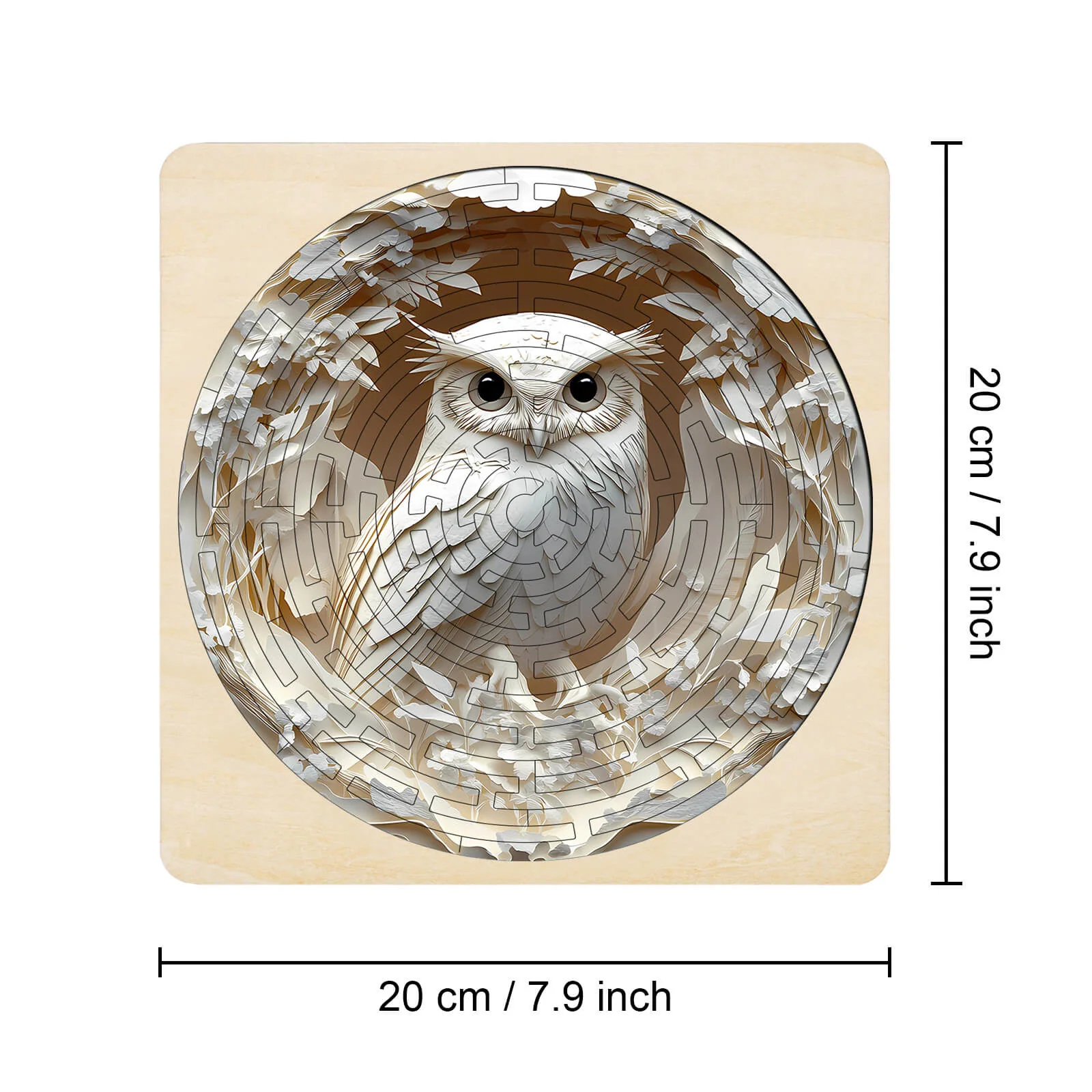 Maze Puzzles-Elegant Owl - Image 7