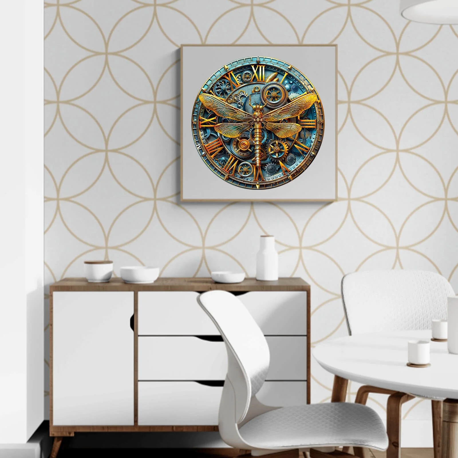Mechanical Dragonfly Wooden Jigsaw Puzzle - Image 10