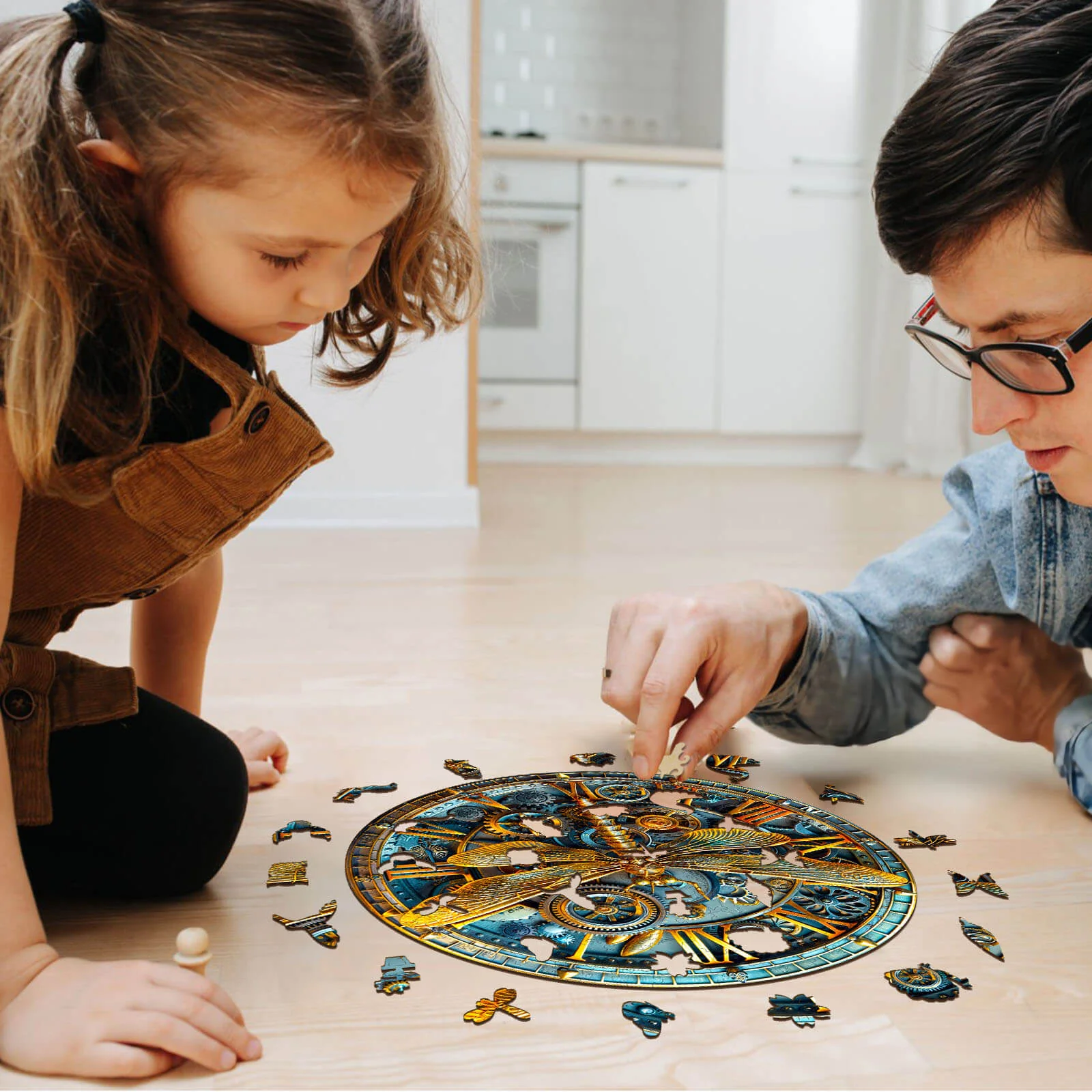 Mechanical Dragonfly Wooden Jigsaw Puzzle - Image 8