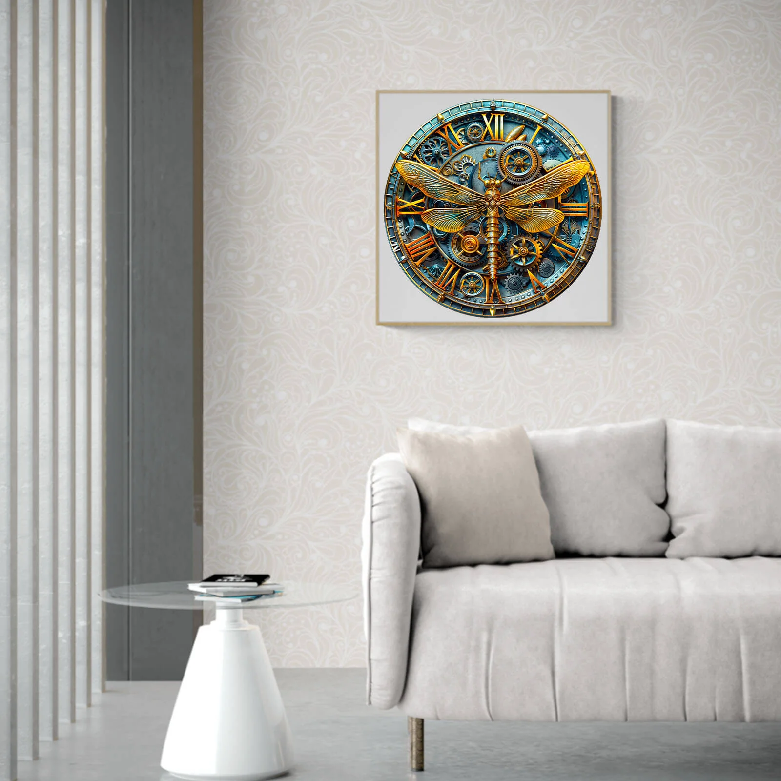 Mechanical Dragonfly Wooden Jigsaw Puzzle - Image 9