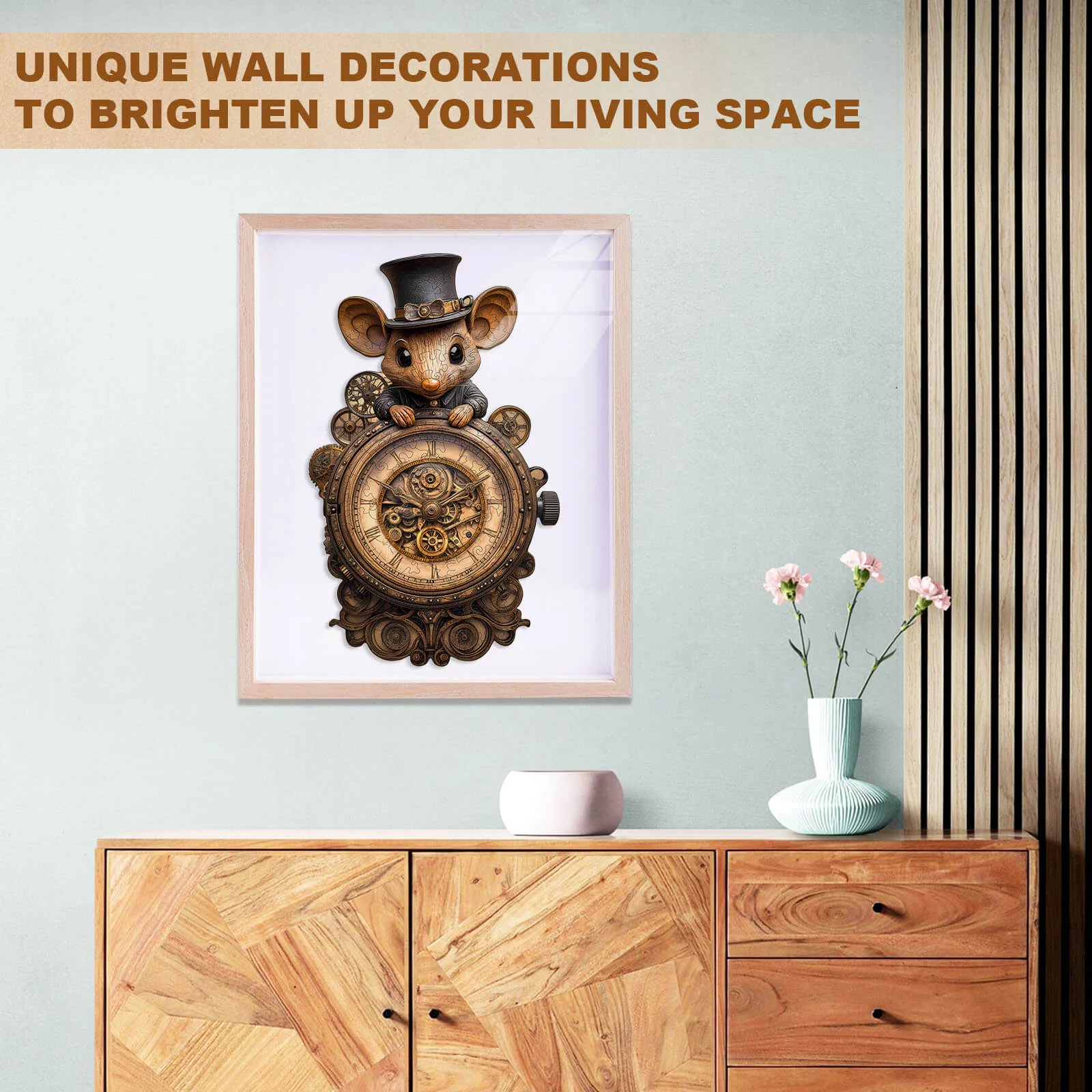 Mechanical mouse Wooden Jigsaw Puzzle - Image 11