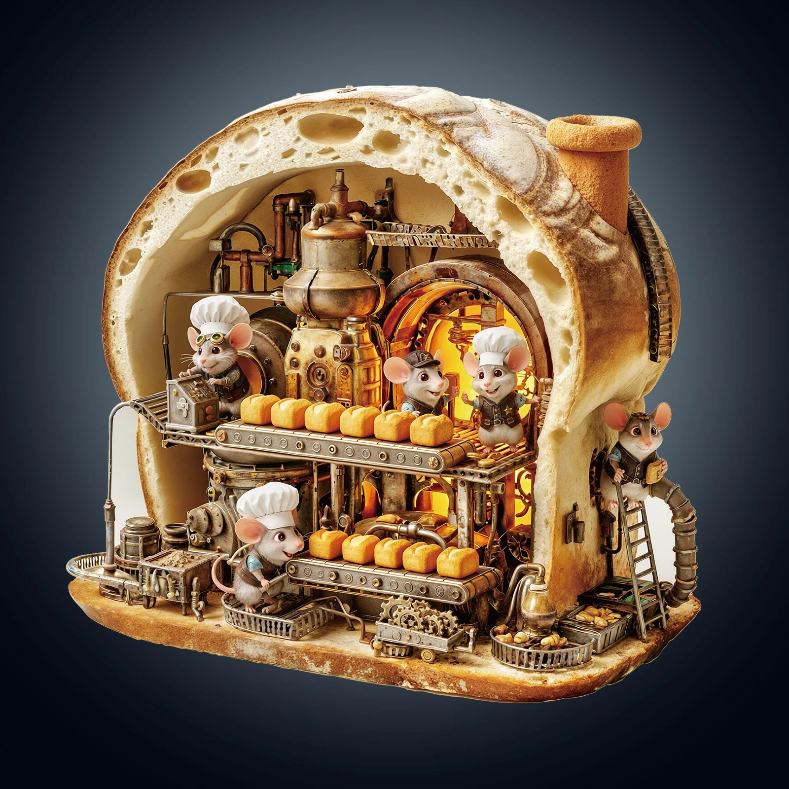 Mouse Bakery Wooden Jigsaw Puzzle - Image 4