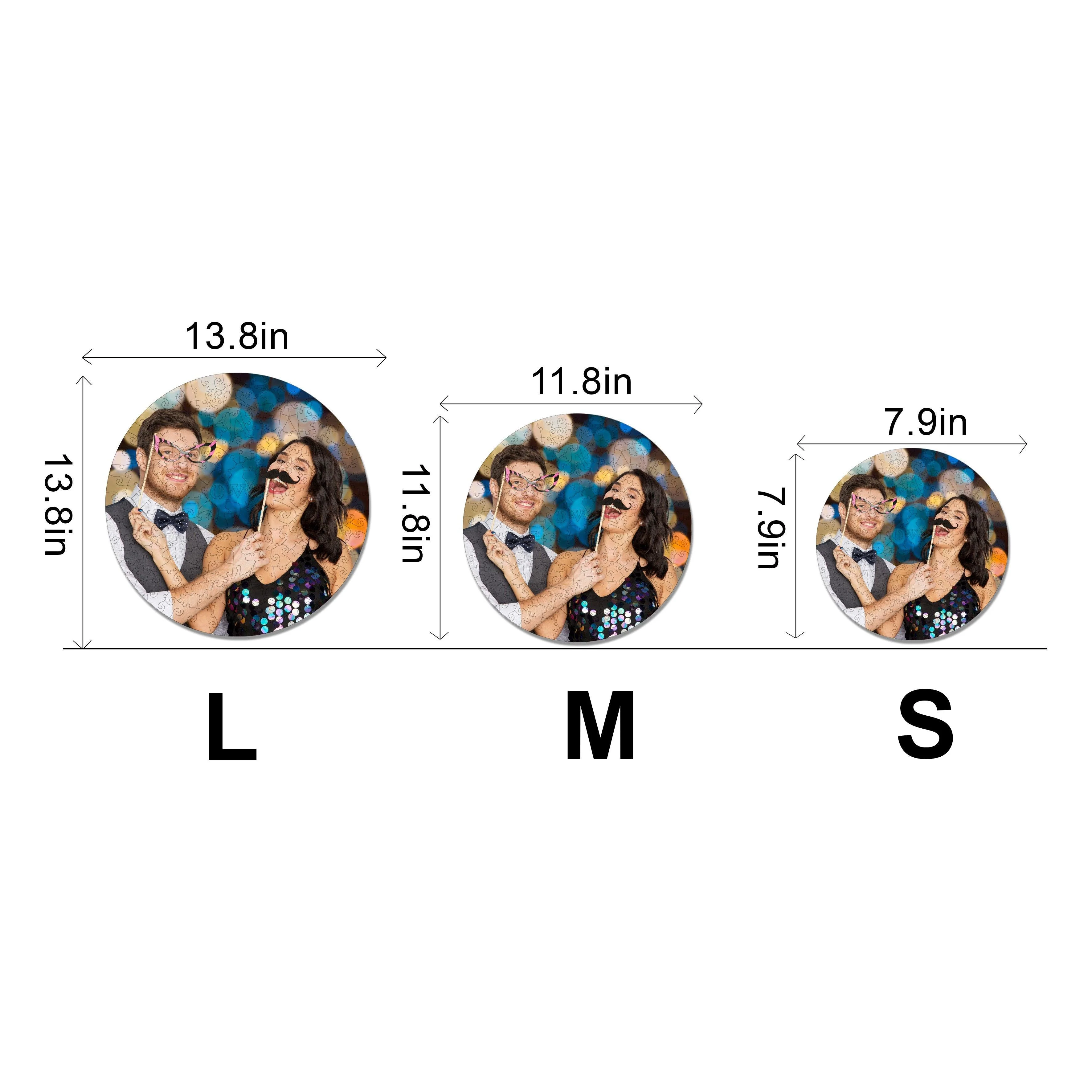 True Love Personalized Photo Puzzles For Wedding Memory - Image 3