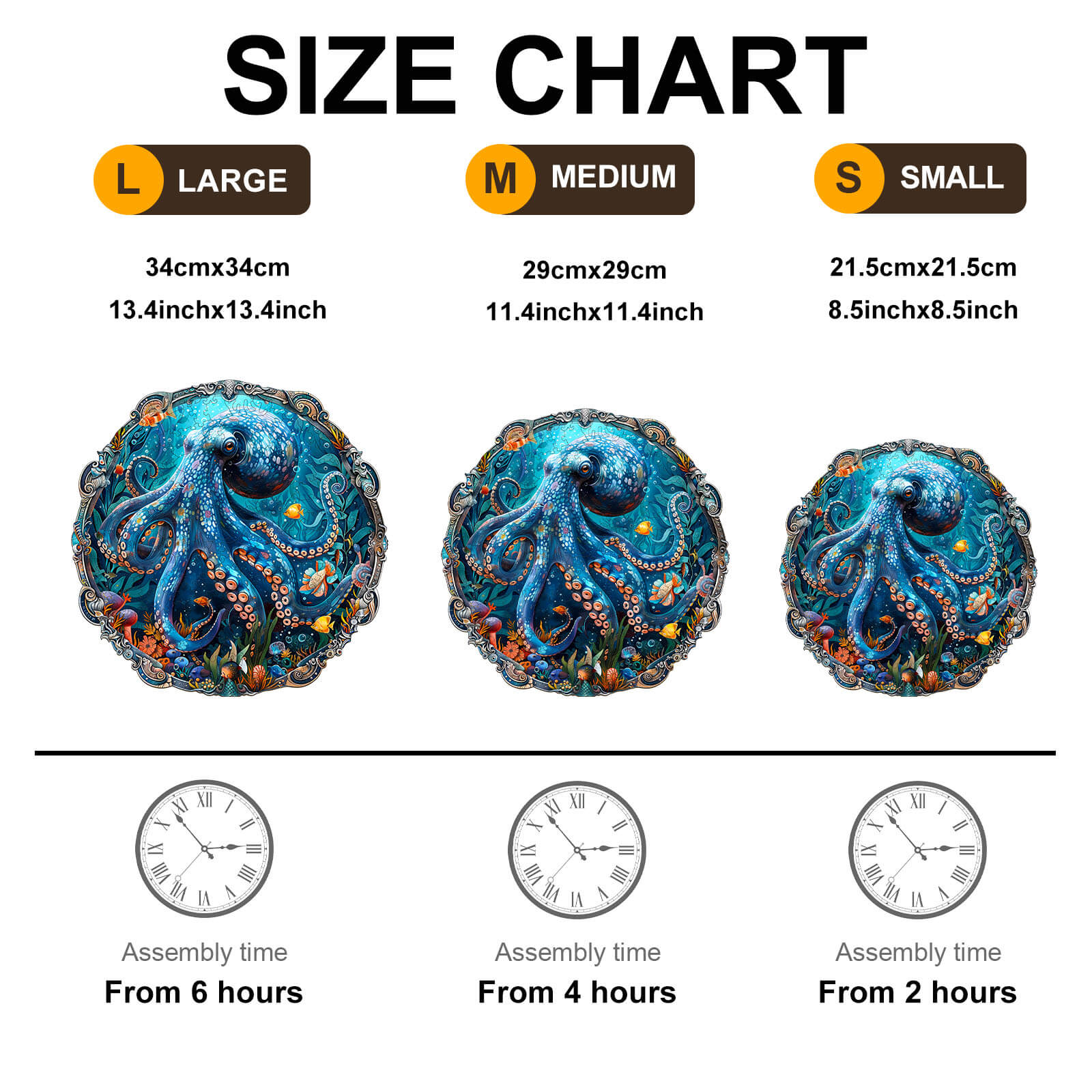 Mystic Tentacles Wooden Jigsaw Puzzle - Image 7