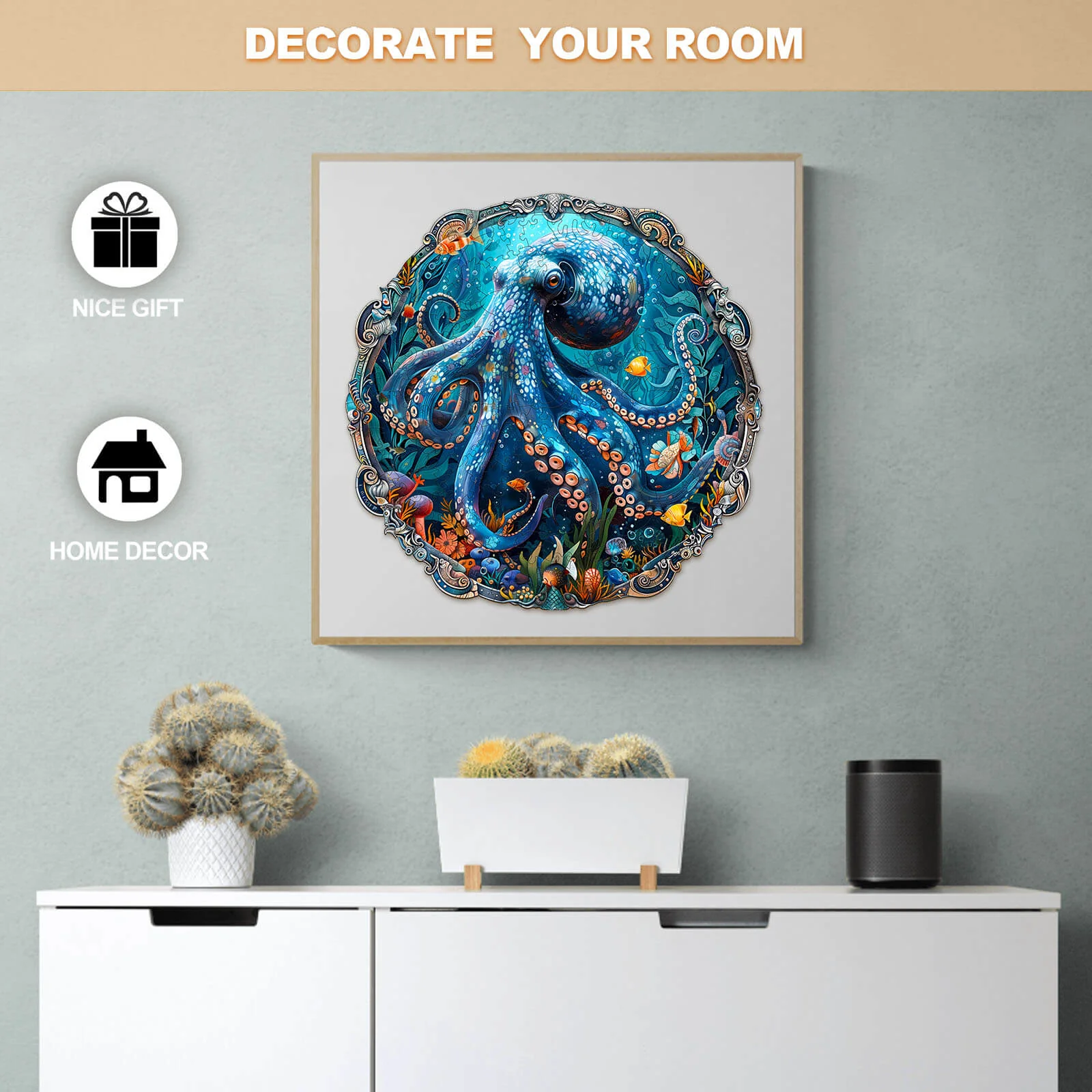 Mystic Tentacles Wooden Jigsaw Puzzle - Image 9