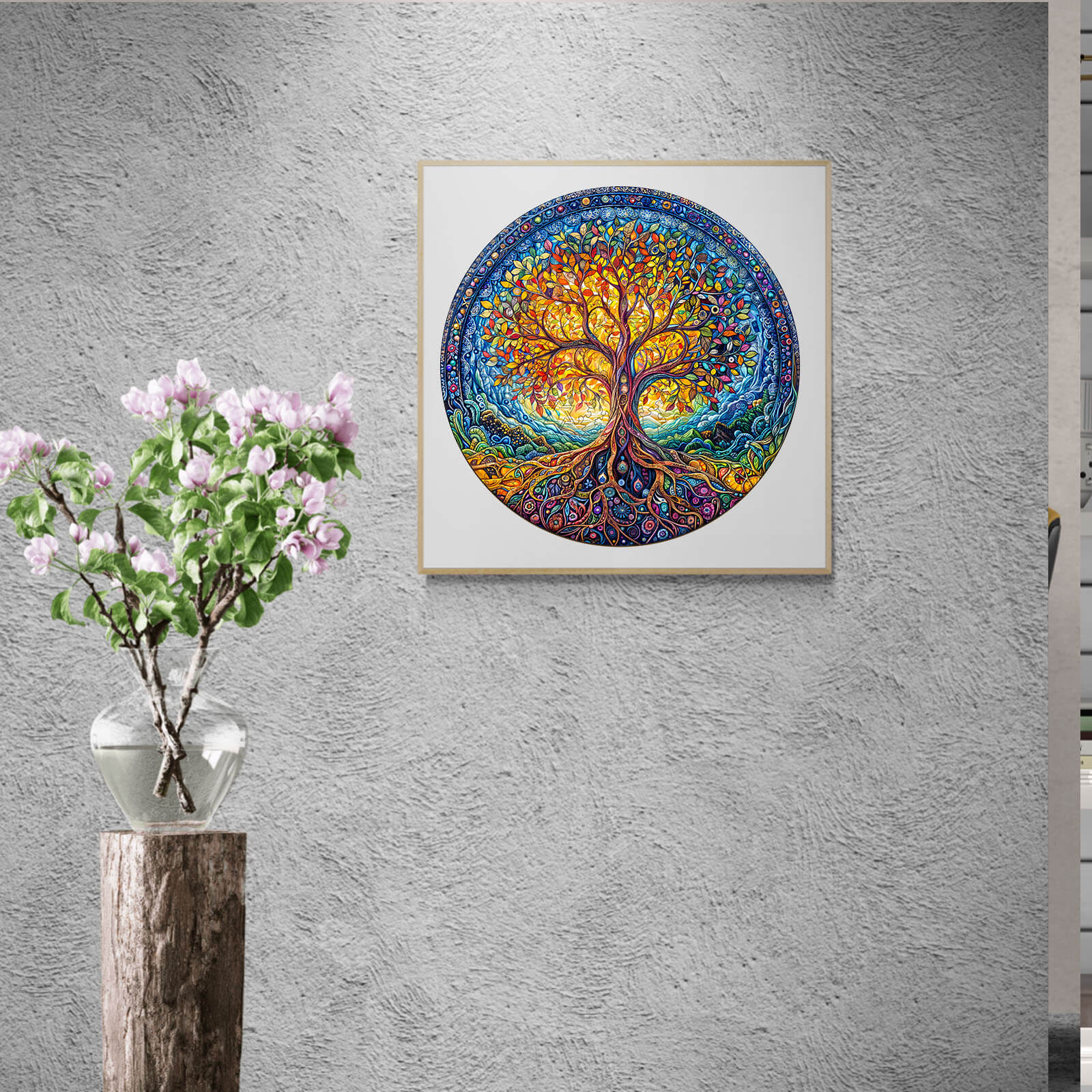 Natural Tree of Life Wooden Jigsaw Puzzle - Image 10