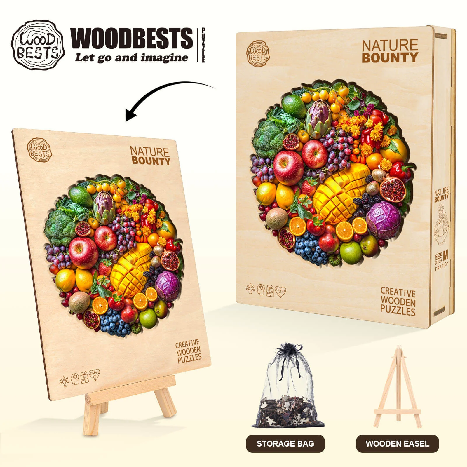 Nature Bounty Wooden Jigsaw Puzzle - Image 6