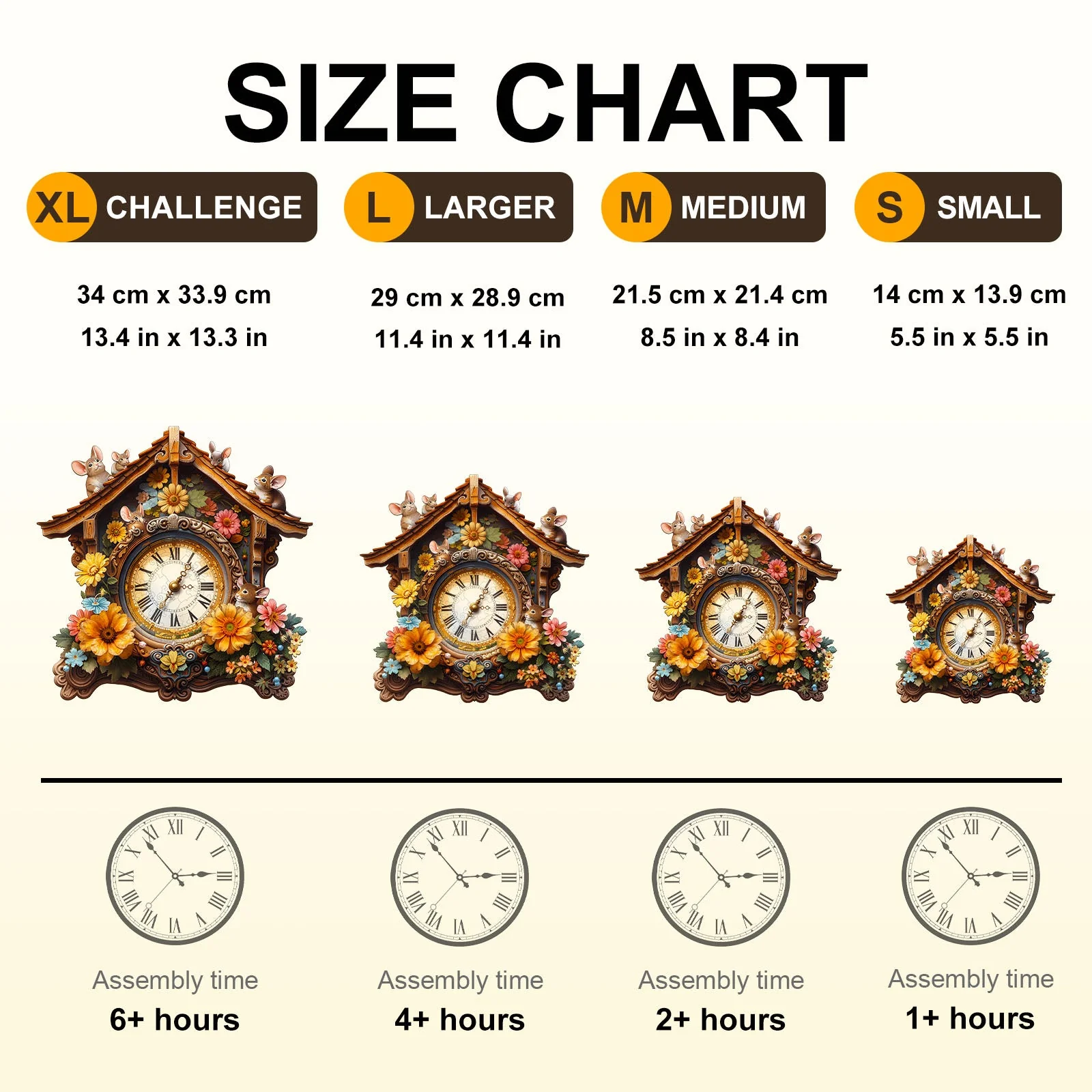 Nature's Clockwork Wooden Jigsaw Puzzle - Image 6