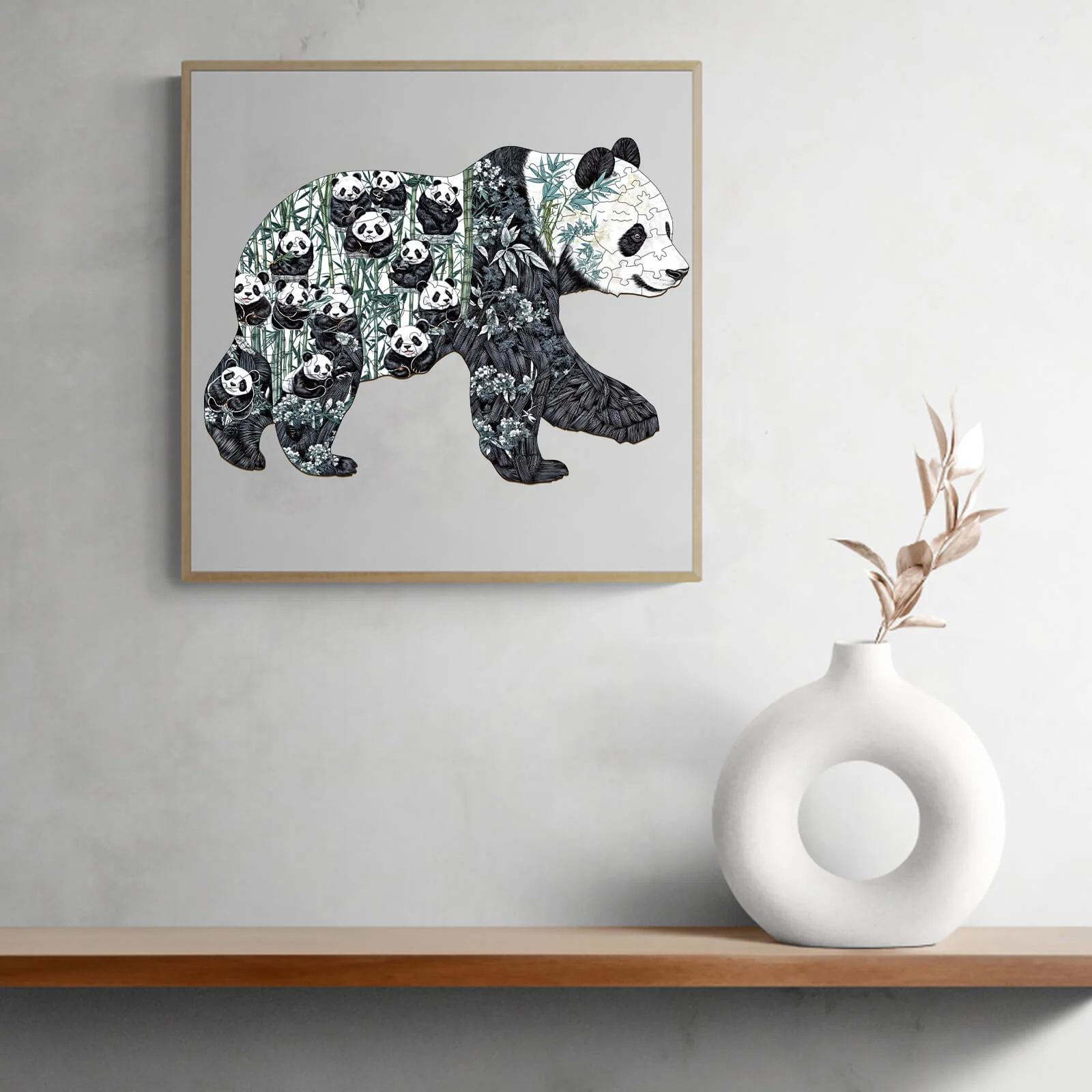 Panda Paradise Wooden Jigsaw Puzzle - Image 10