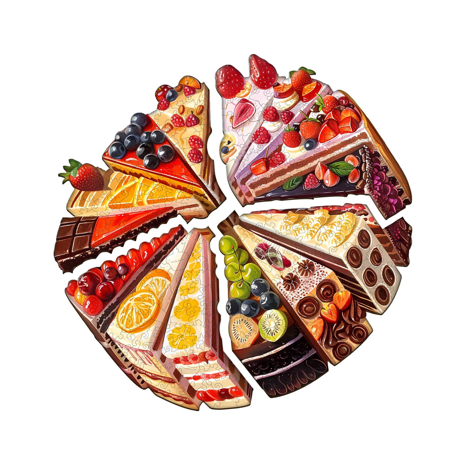 Party Puzzle-Delicious Cake - Image 3