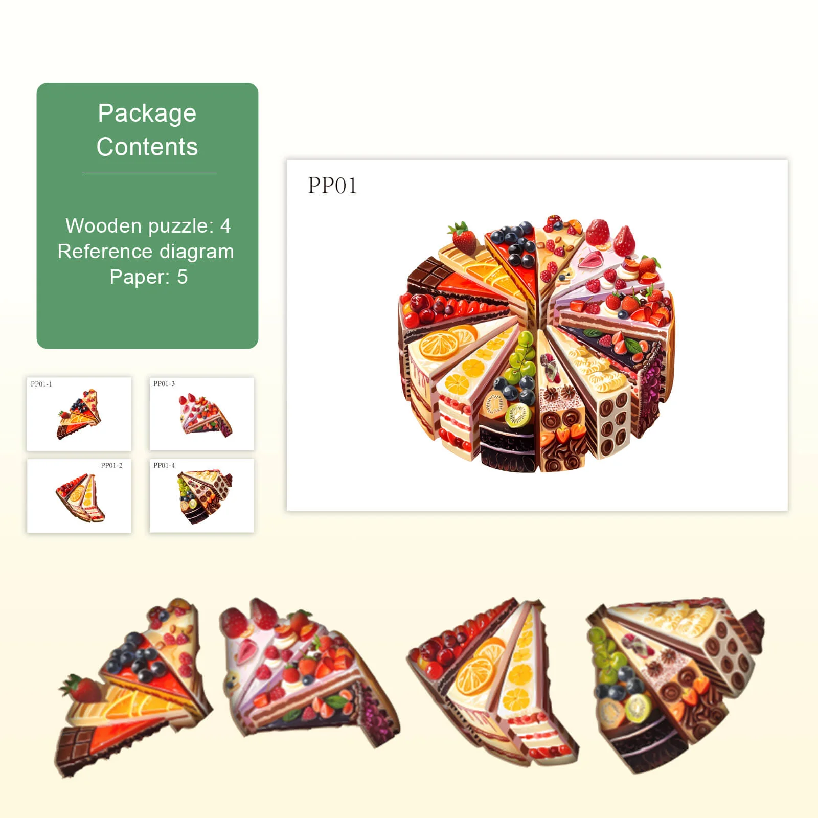 Party Puzzle-Delicious Cake - Image 4