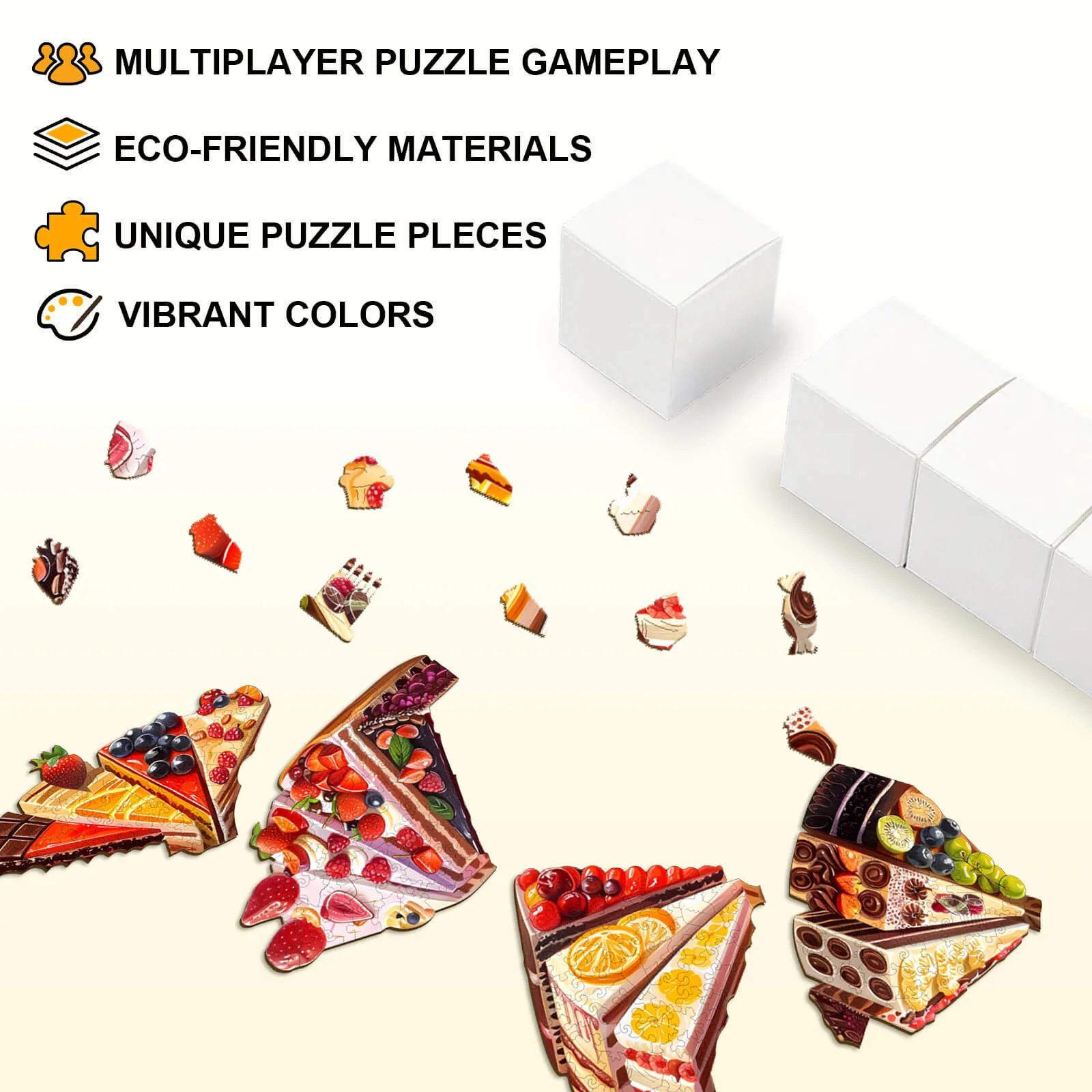 Party Puzzle-Delicious Cake - Image 6