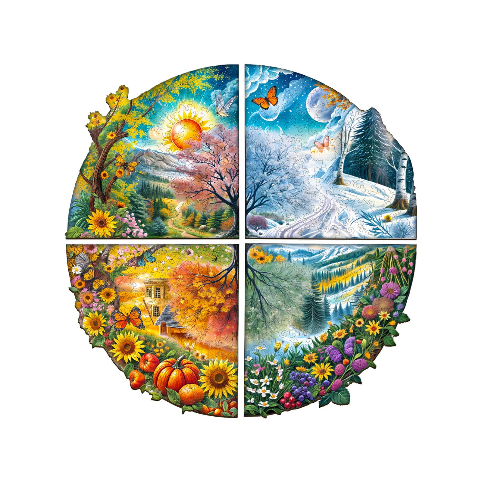 Party Puzzle-Four Seasons - Image 4