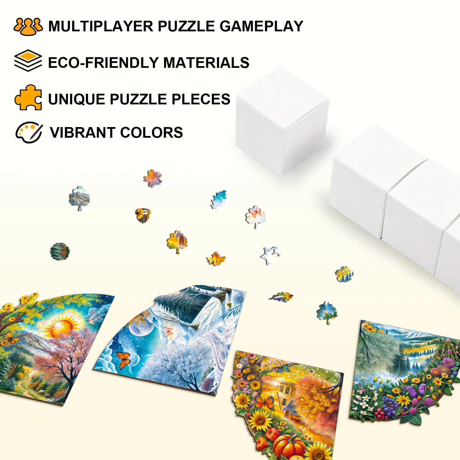 Party Puzzle-Four Seasons - Image 7
