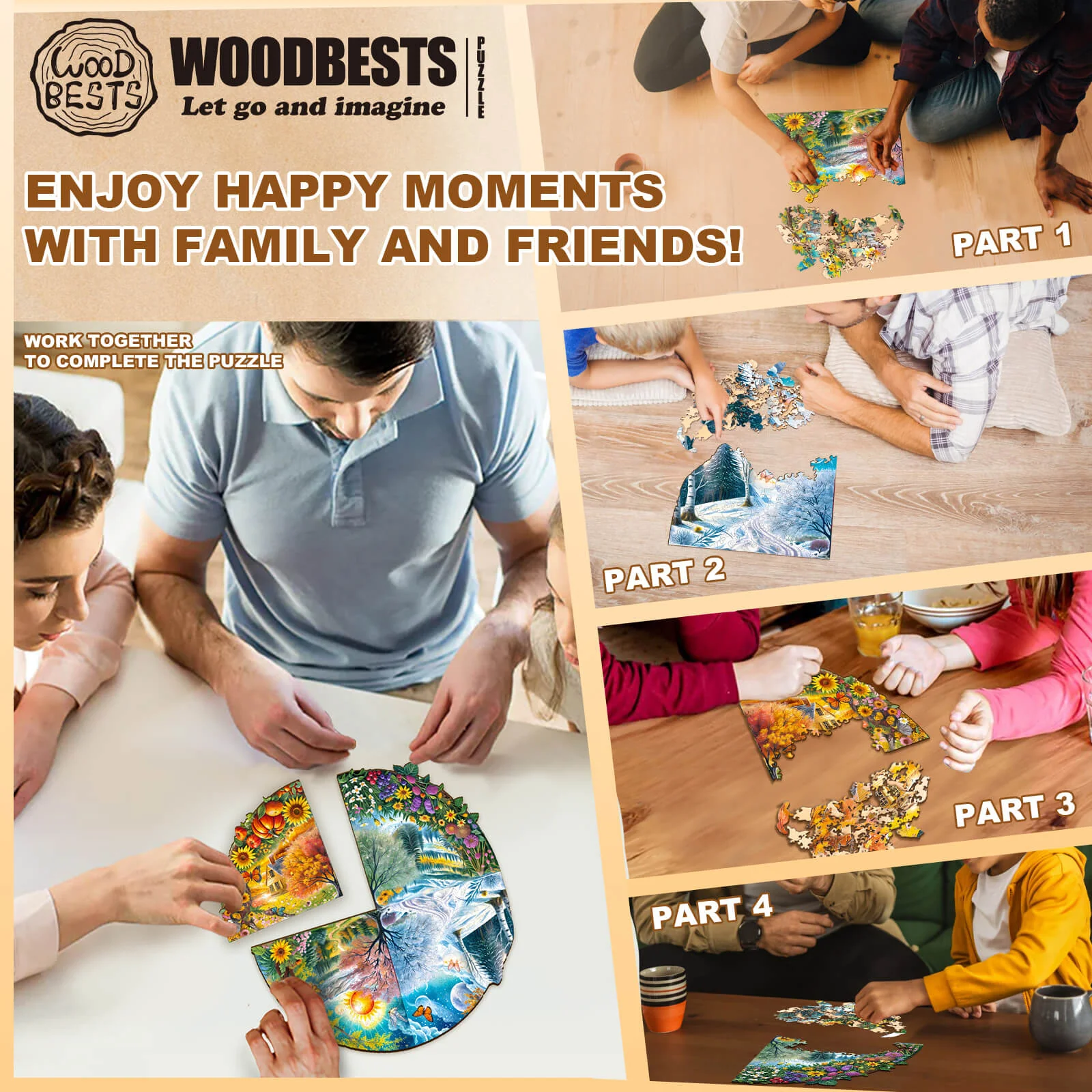 Party Puzzle-Four Seasons - Image 8
