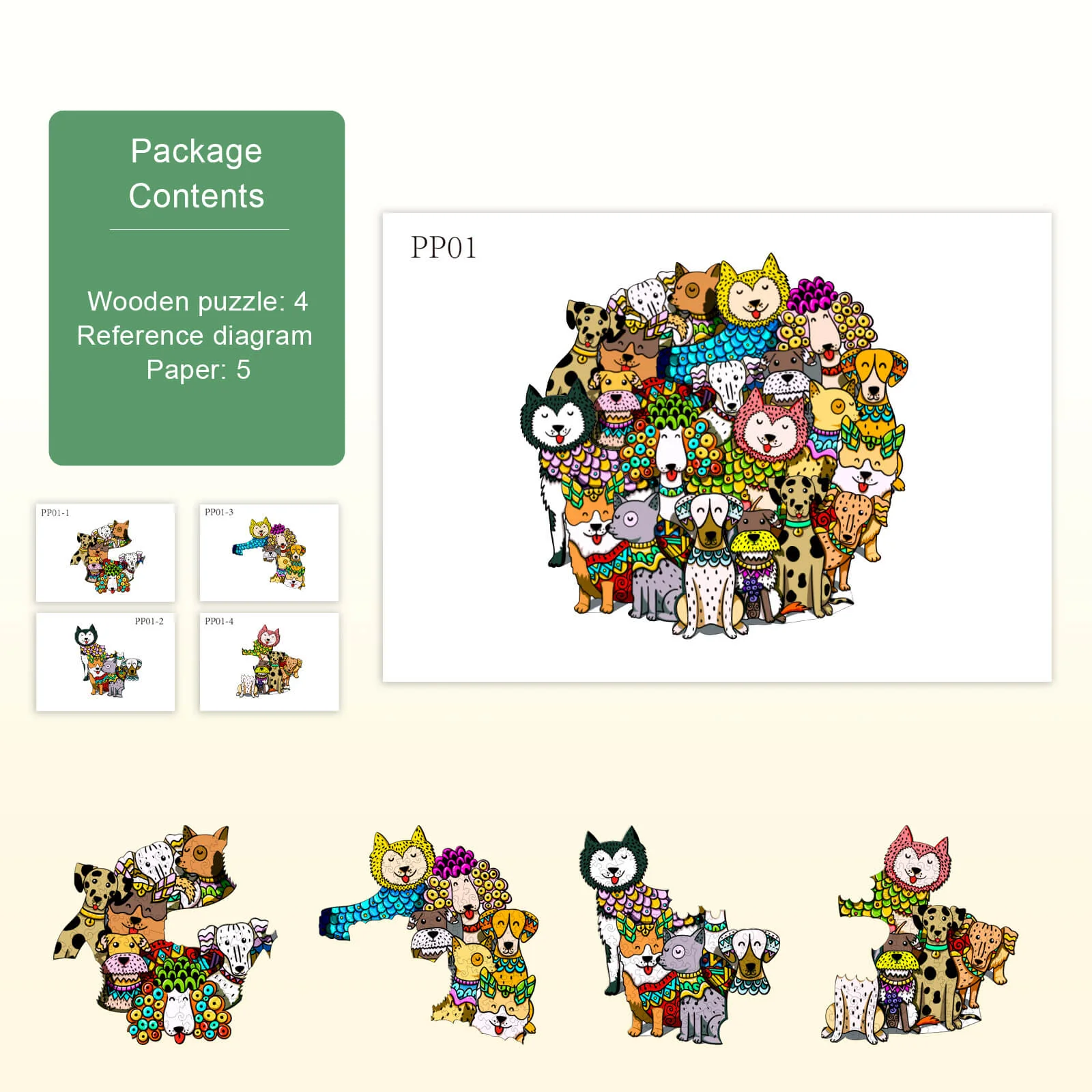 Party Puzzle-Rich Dog - Image 4