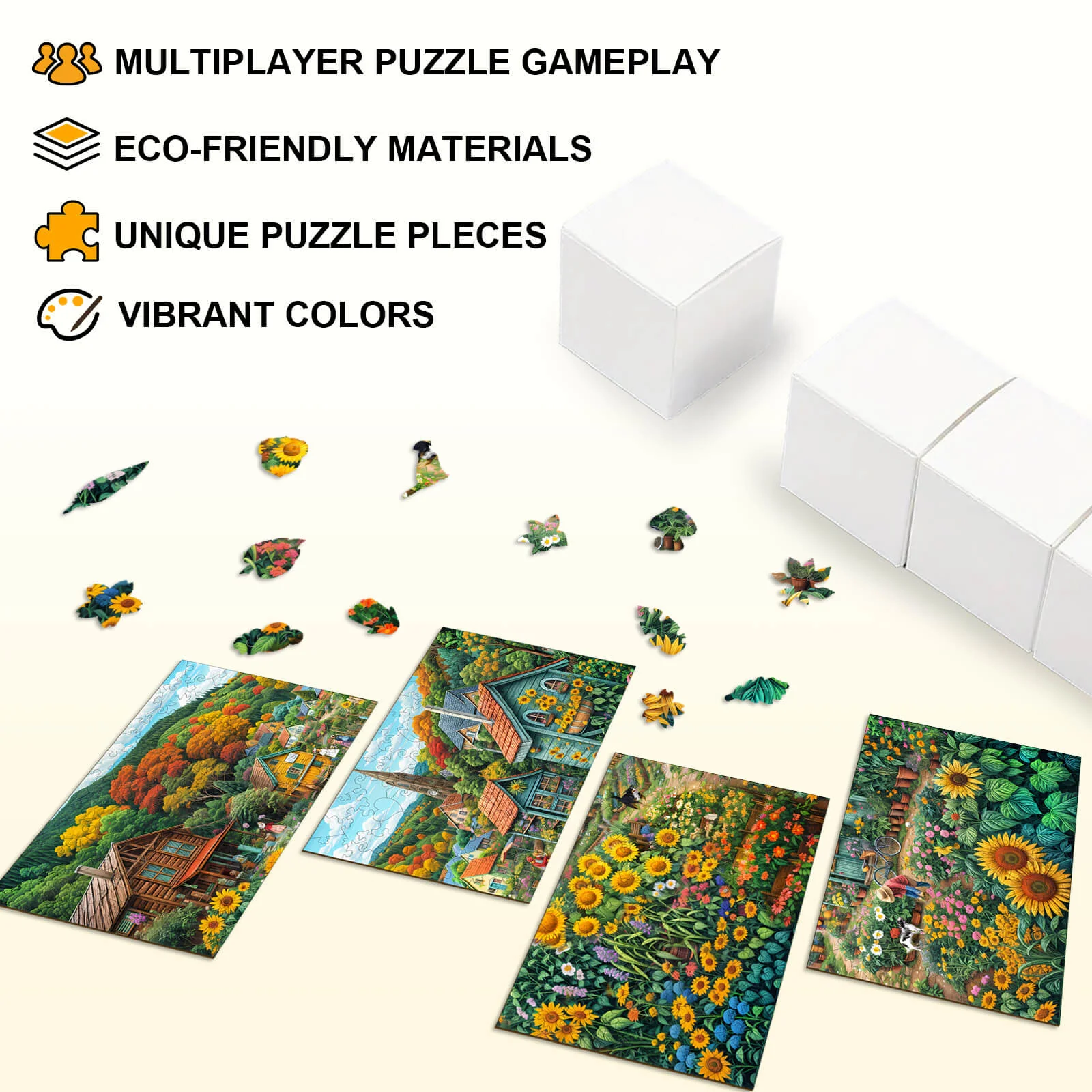 Party Puzzle-Sunny Fields - Image 7
