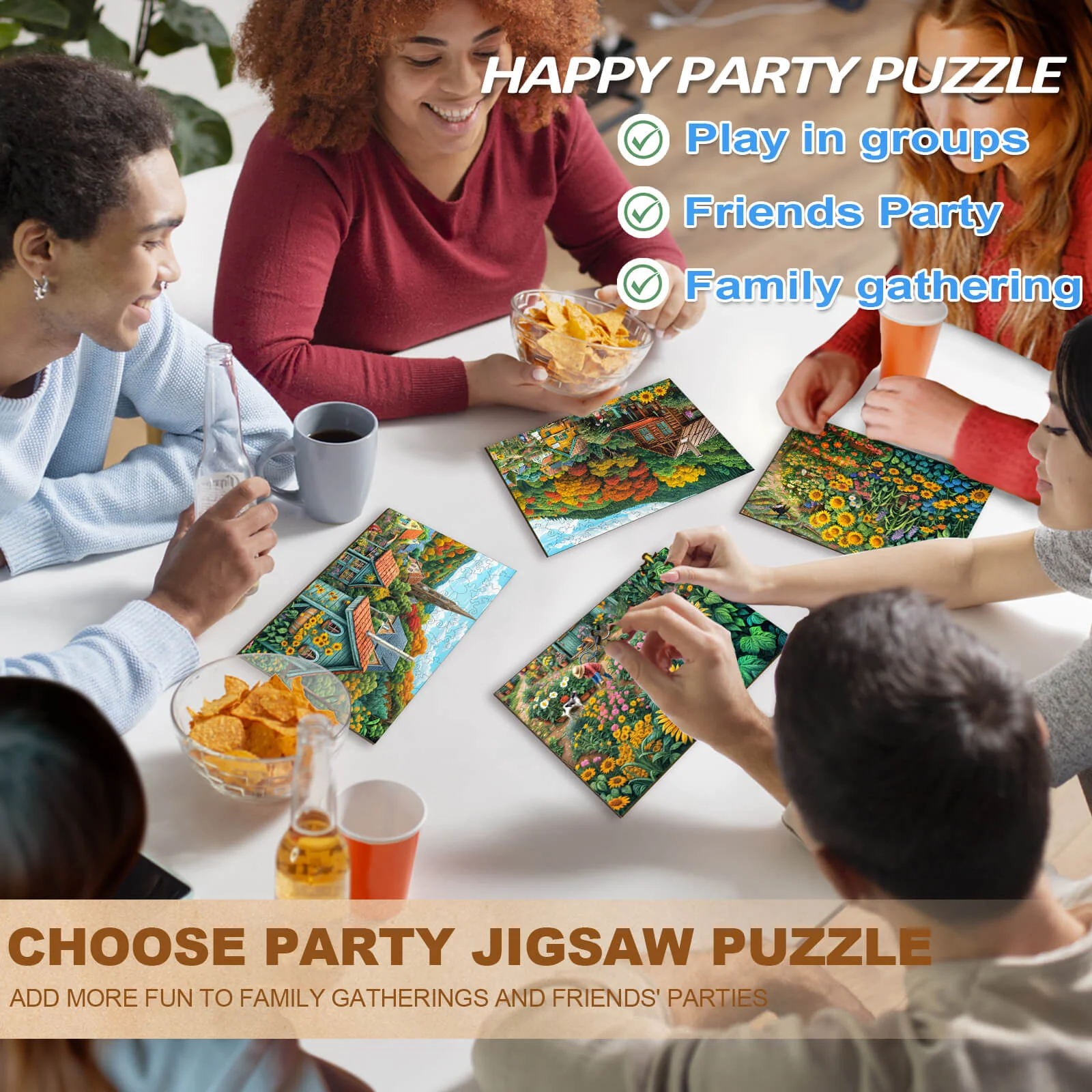 Party Puzzle-Sunny Fields - Image 9