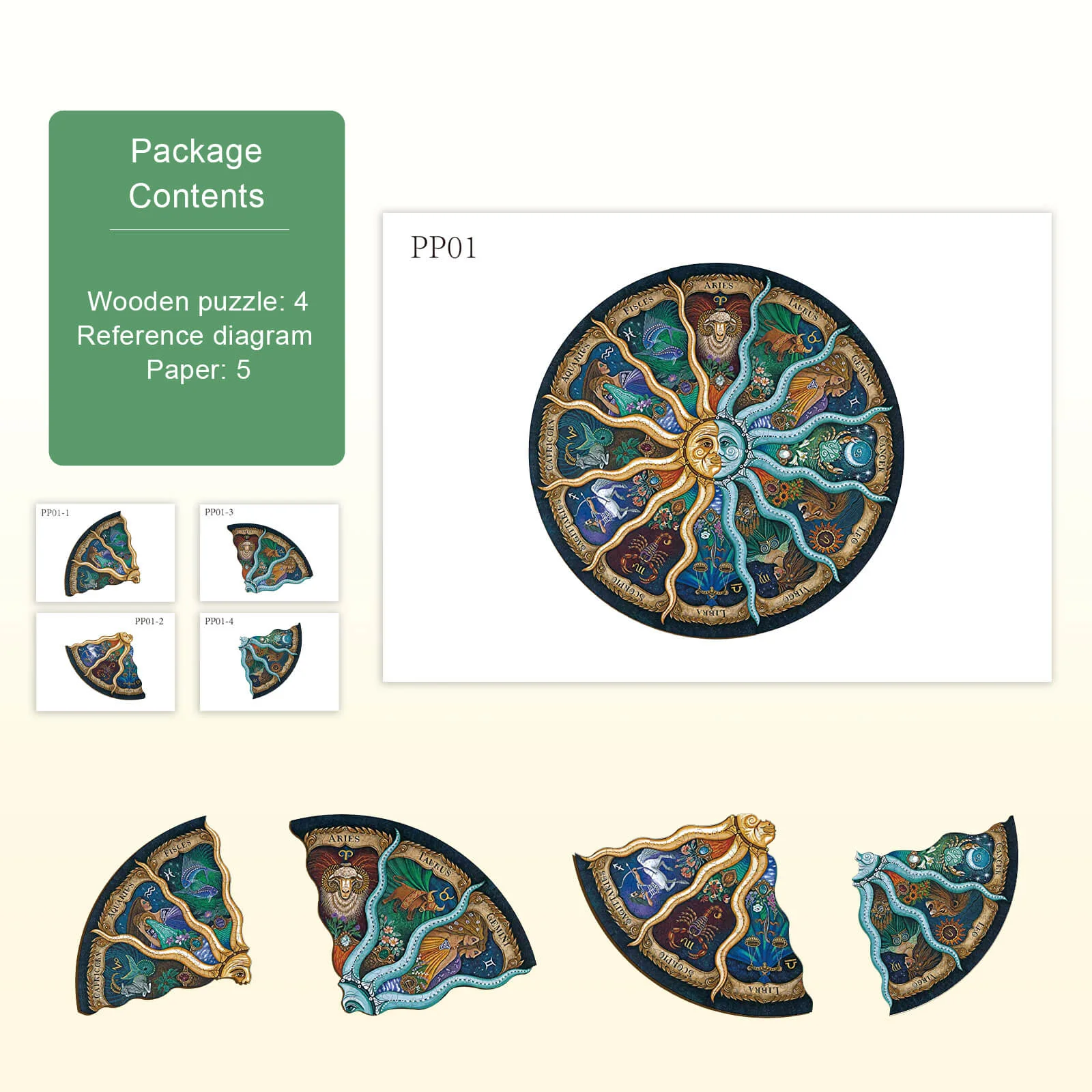Party Puzzle-Zodiac Horoscope - Image 4
