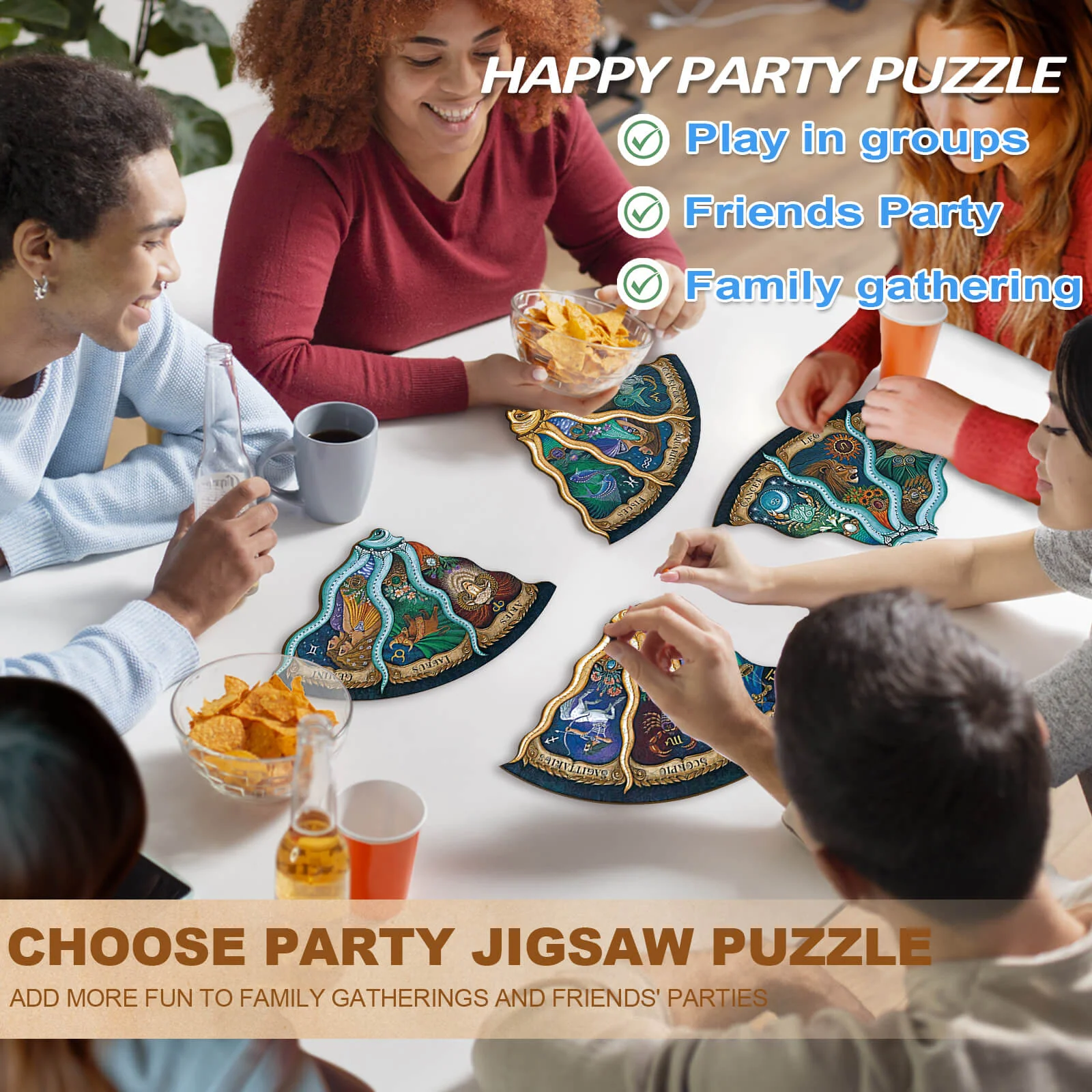 Party Puzzle-Zodiac Horoscope - Image 9