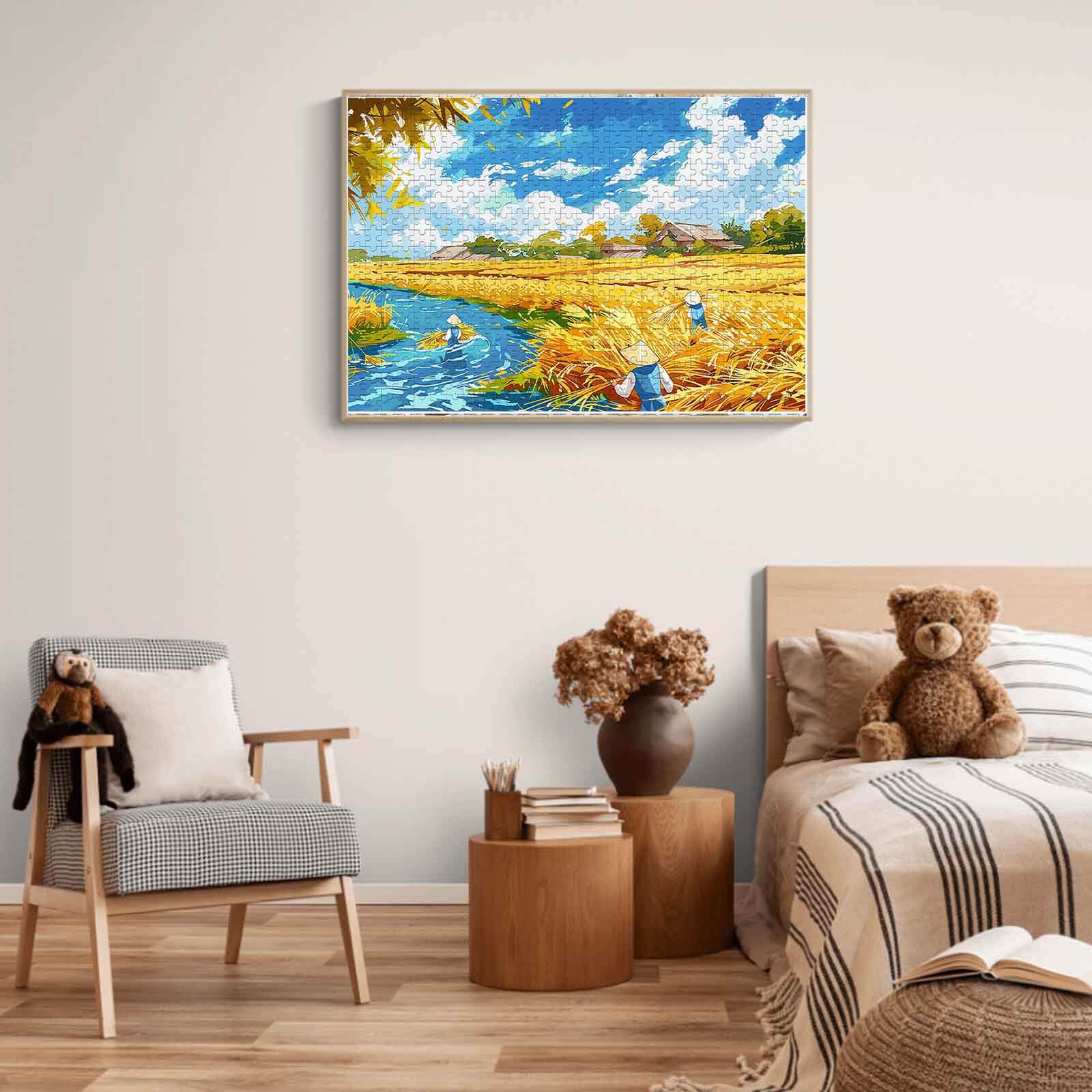 Pastoral Autumn 500 / 1000 Piece Puzzle - Image 6