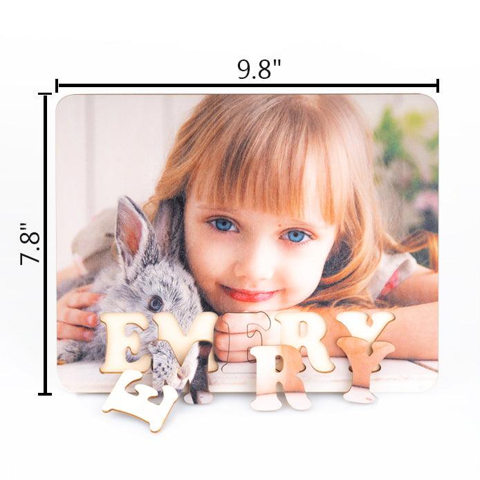 Personalized Family Photo & Name Jigsaw Puzzle - Image 4