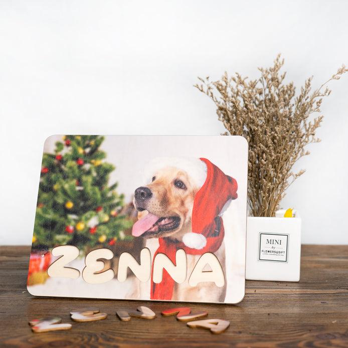 Personalized Family Photo & Name Jigsaw Puzzle - Image 8