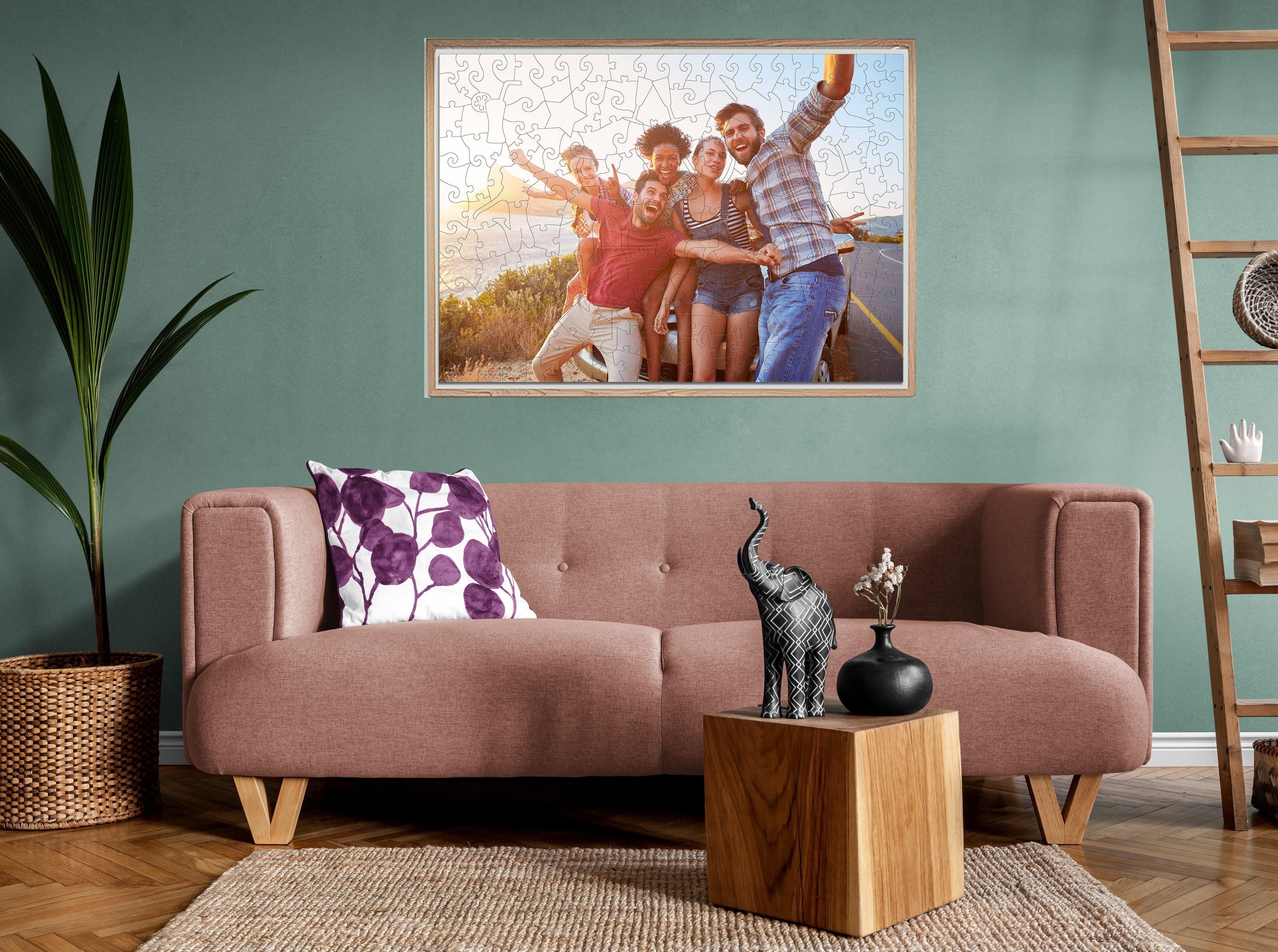 Personalized Photo Wooden Puzzle - Friendship Theme - Image 8