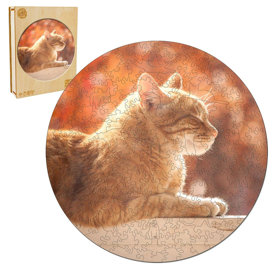 Personalized Photo Wooden Puzzle - Pet Lover Theme - Image 7