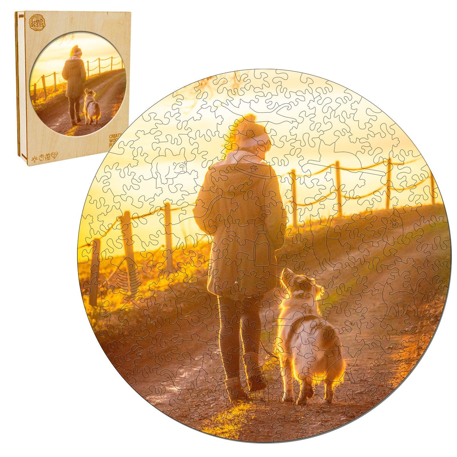 Personalized PET Lover Leisure Time Photo Puzzle - Image 3