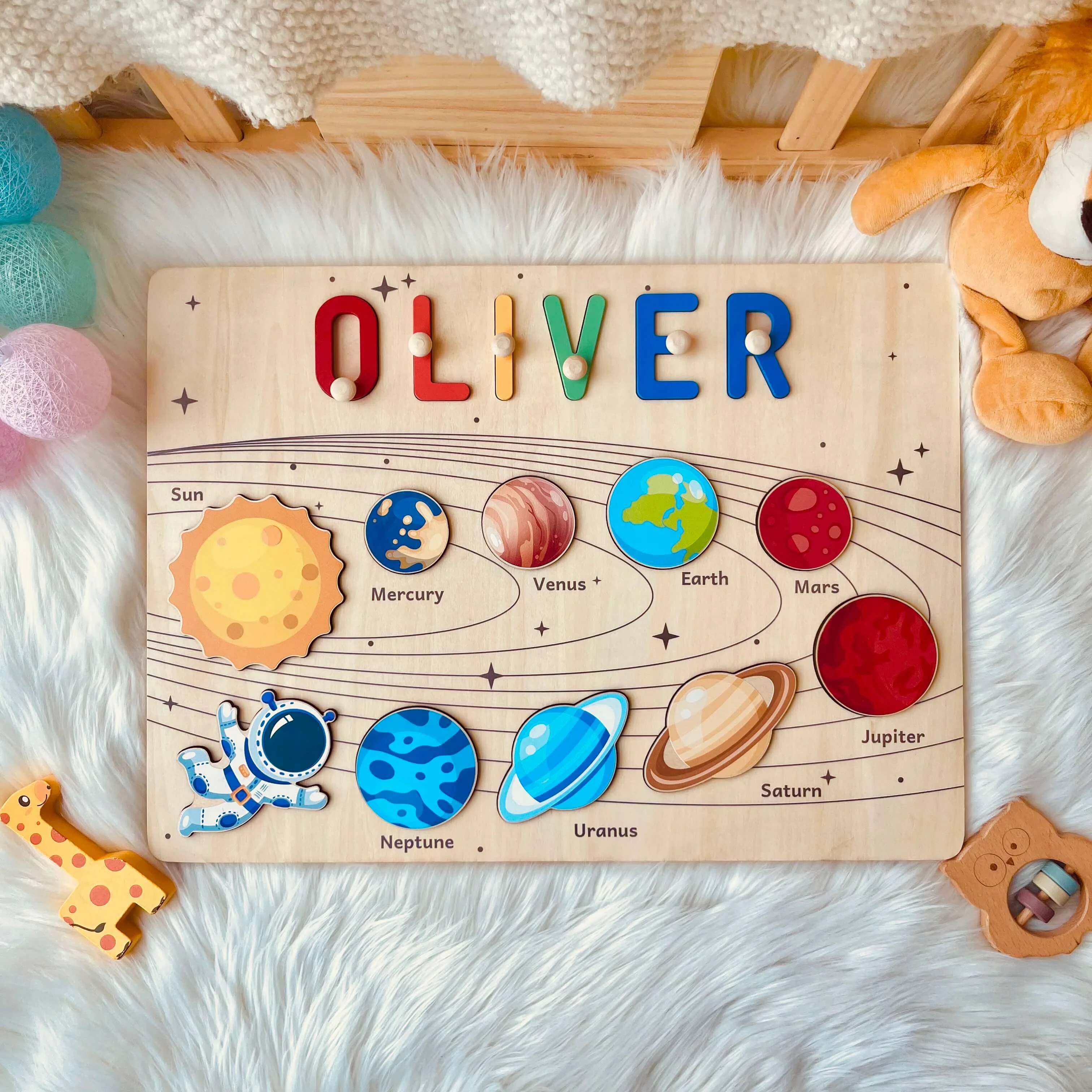 Personalized Planet Name Puzzle - Image 5