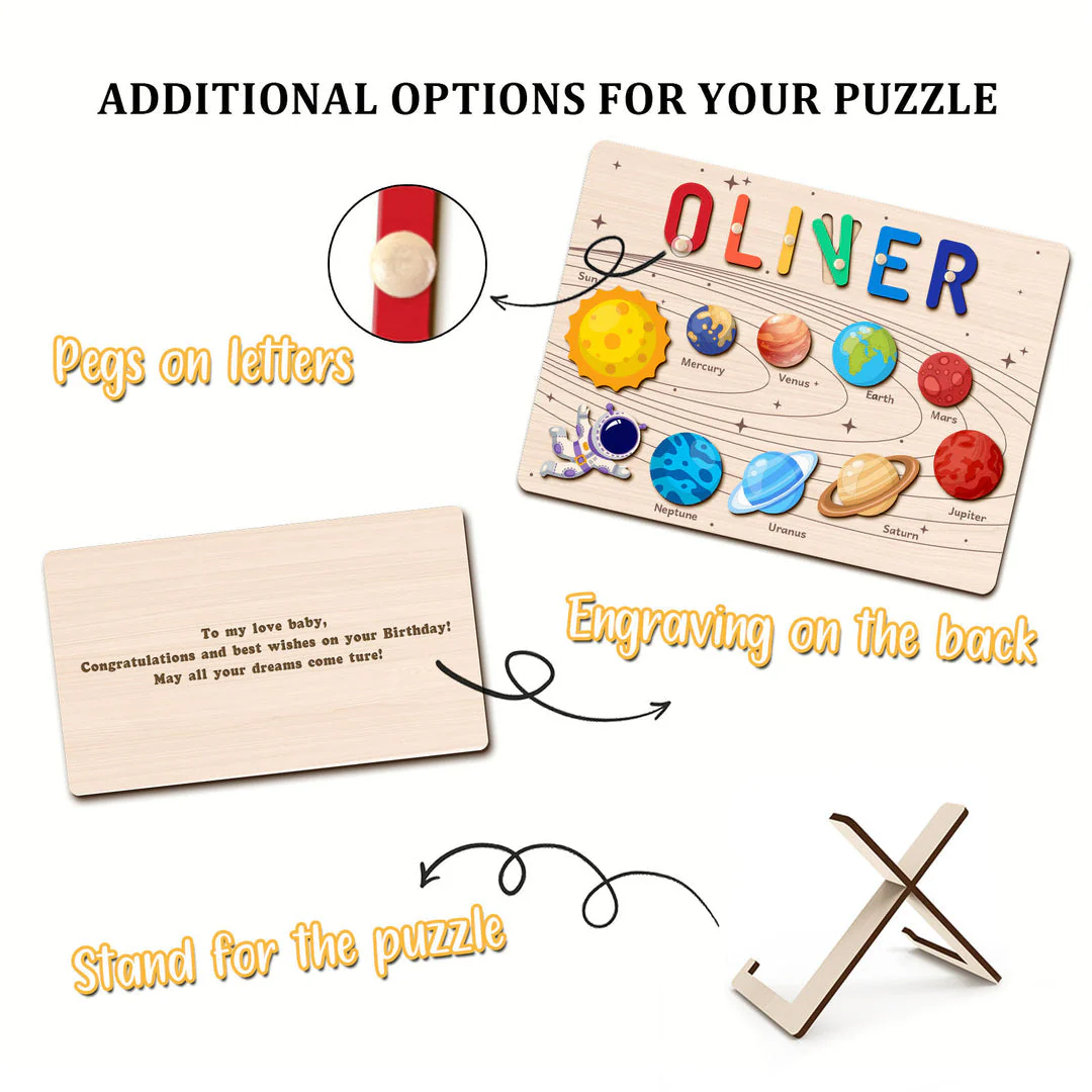 Personalized Planet Name Puzzle - Image 6