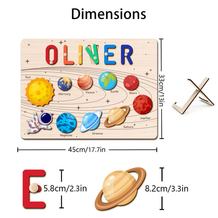 Personalized Planet Name Puzzle - Image 7