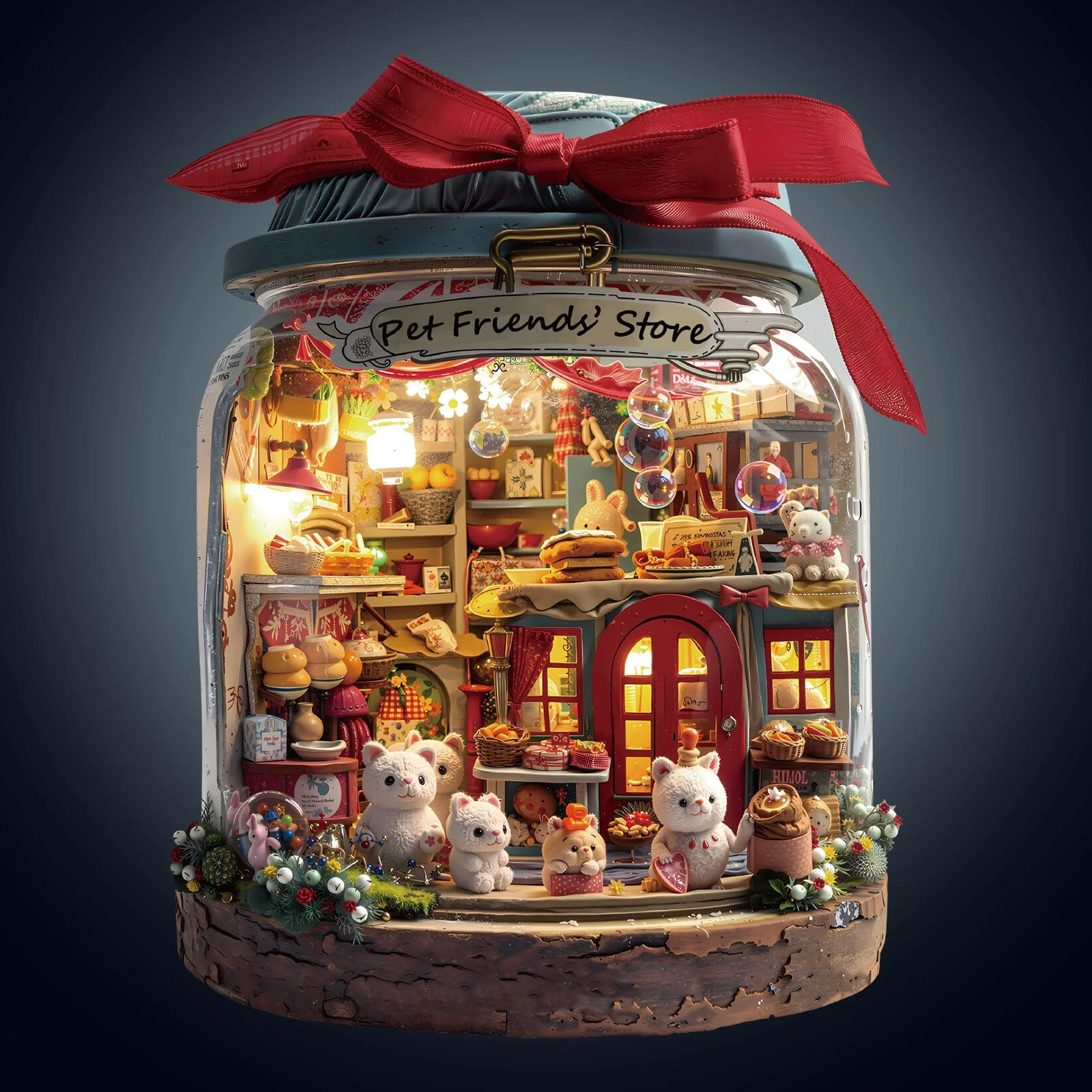 Pet Friends'Store Wooden Jigsaw Puzzle - Image 4